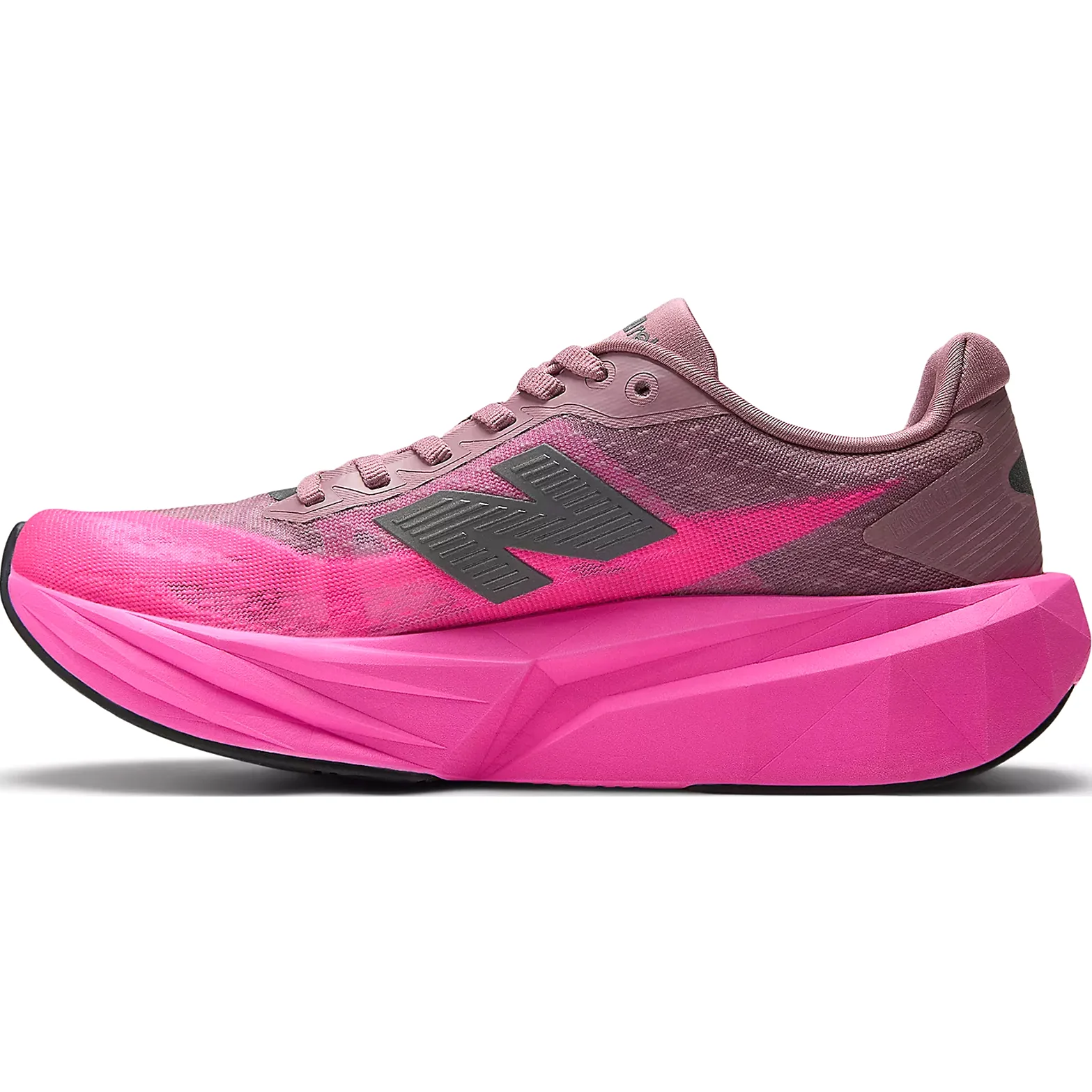 Women's FuelCell Rebel v5 Running Shoes Pink Heat / Rosewood - Image 2