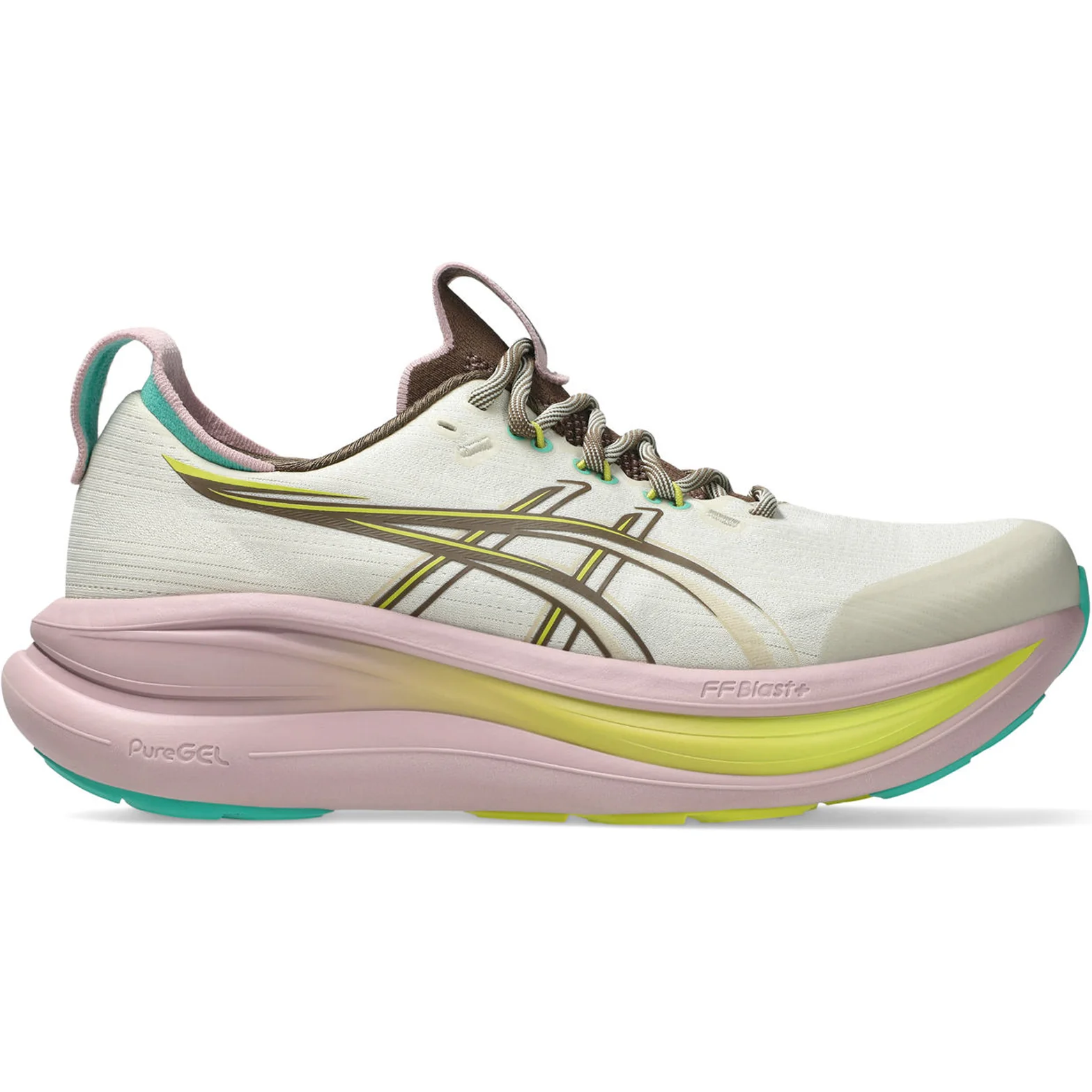 Women's Gel-Nimbus 28 TR Running Shoes Light Dust / Clay Canyon