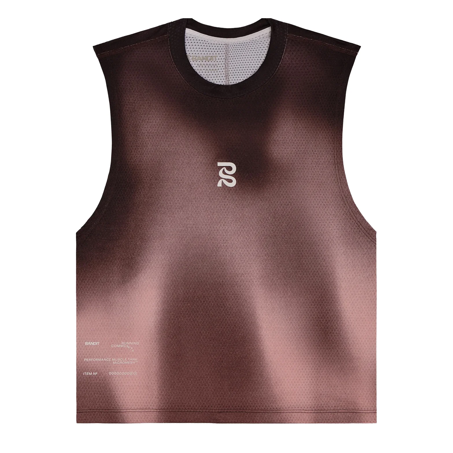 Women's Micromesh Run Tank Flow State Mahogany Multi