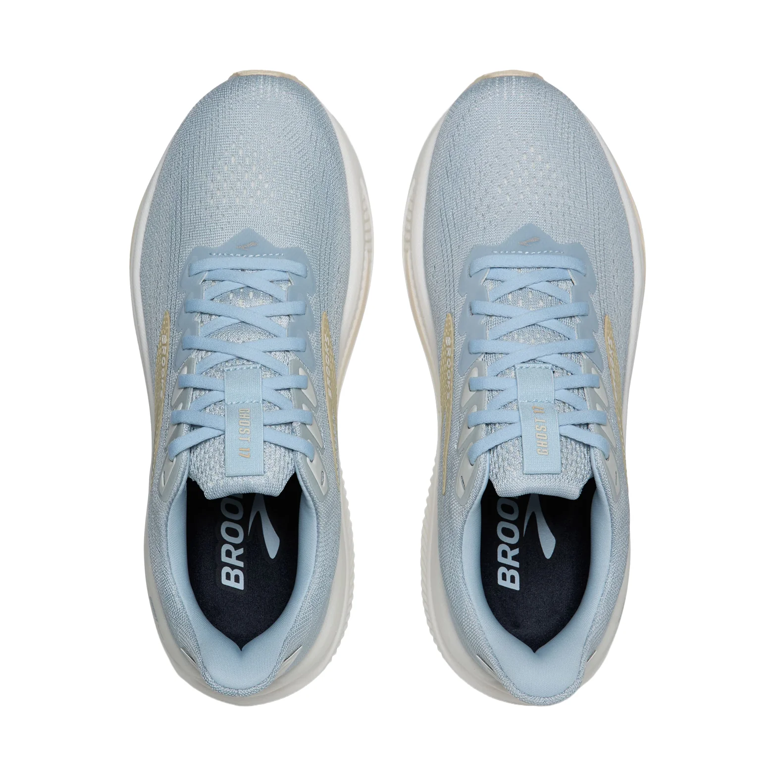 Women's Ghost 17 Running Shoes Skyway / Coconut / Sand - Image 3