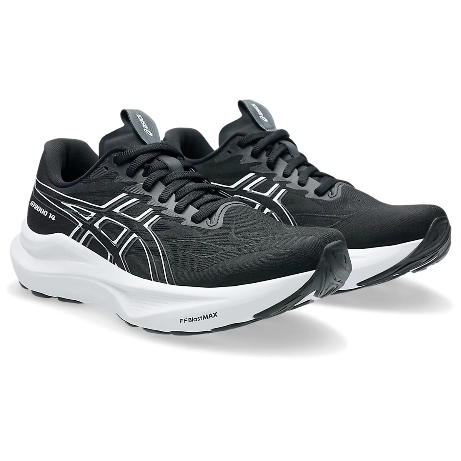 Women's GT-2000 14 Running Shoes Black / White - Image 6