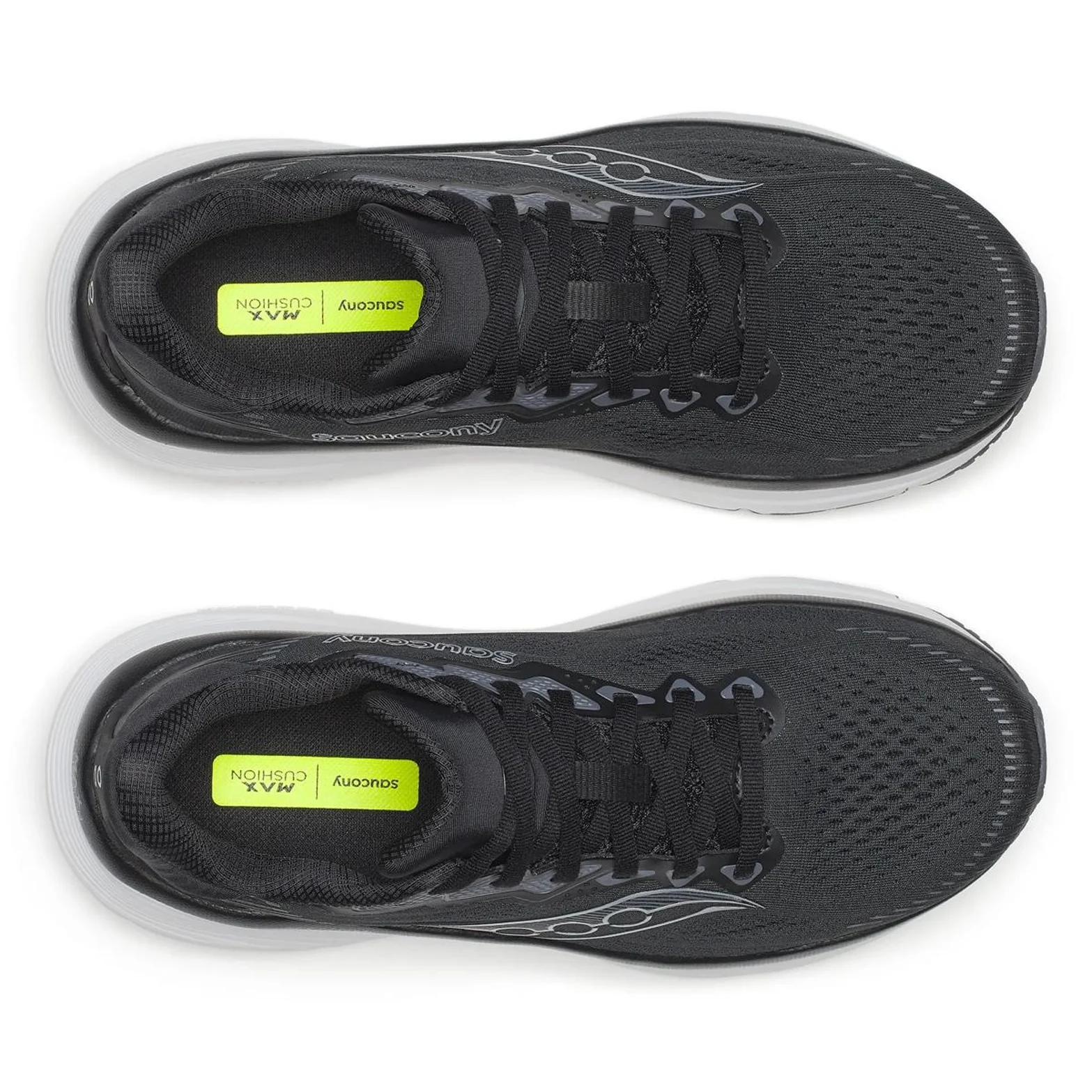 Women's Guide 19 Wide Fit Running Shoes Black / Silver - Image 3