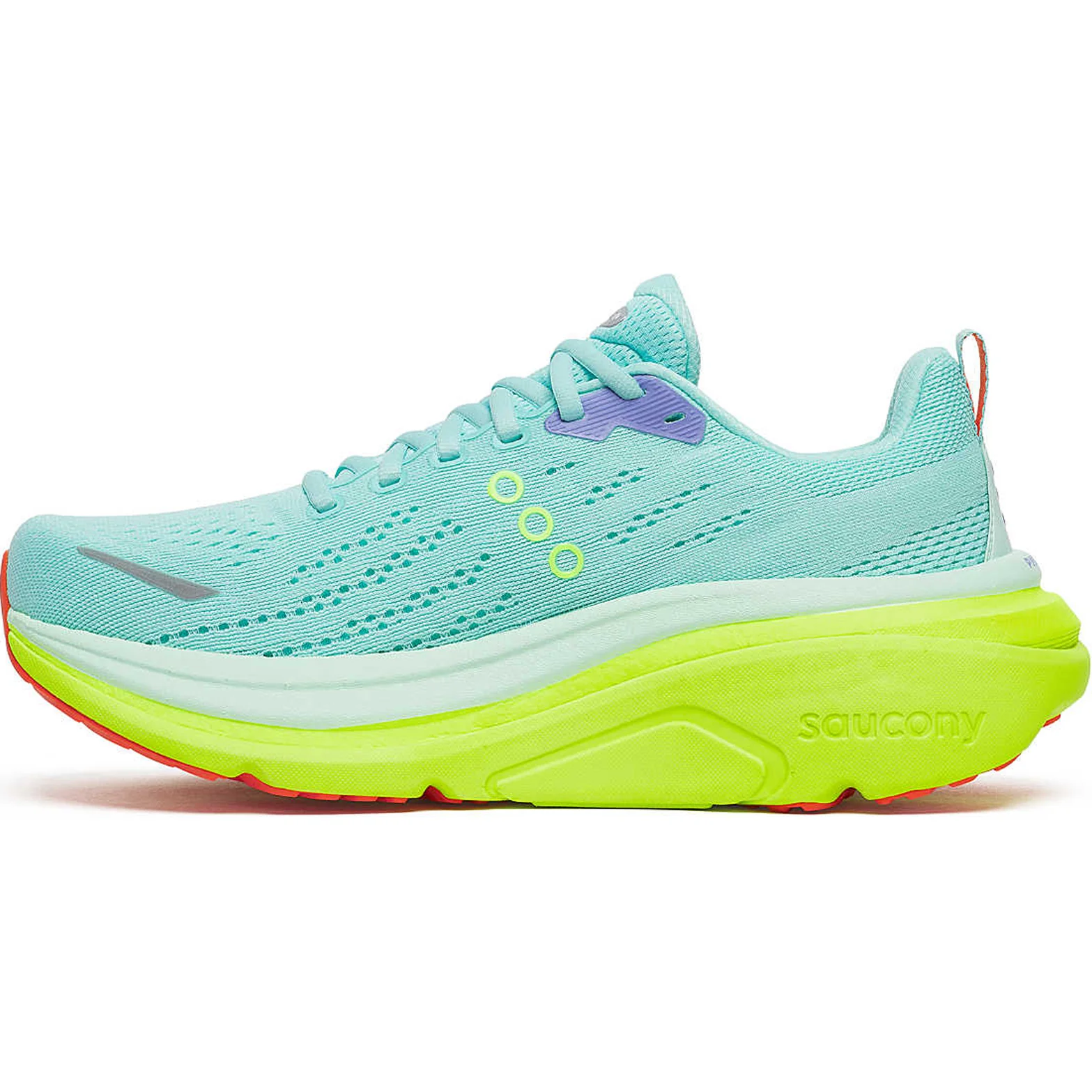 Women's Hurricane 25 Running Shoes Aqua / Citron - Image 2