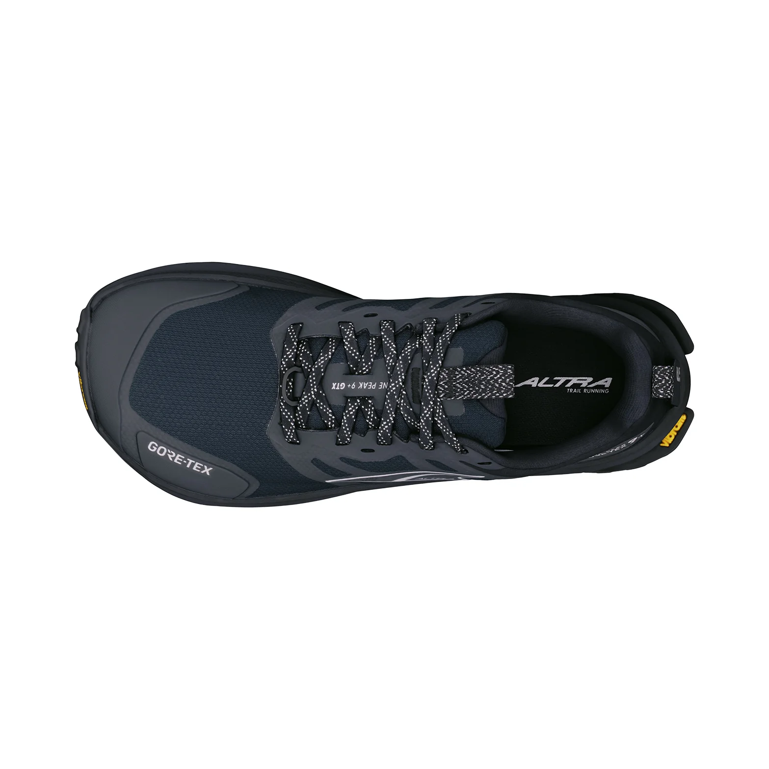 Women's Lone Peak 9+ GORE-TEX Trail Running Shoes Black / Black - Image 3