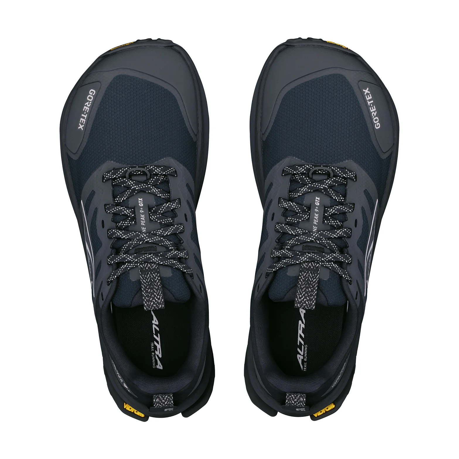 Women's Lone Peak 9+ GORE-TEX Trail Running Shoes Black / Black - Image 5