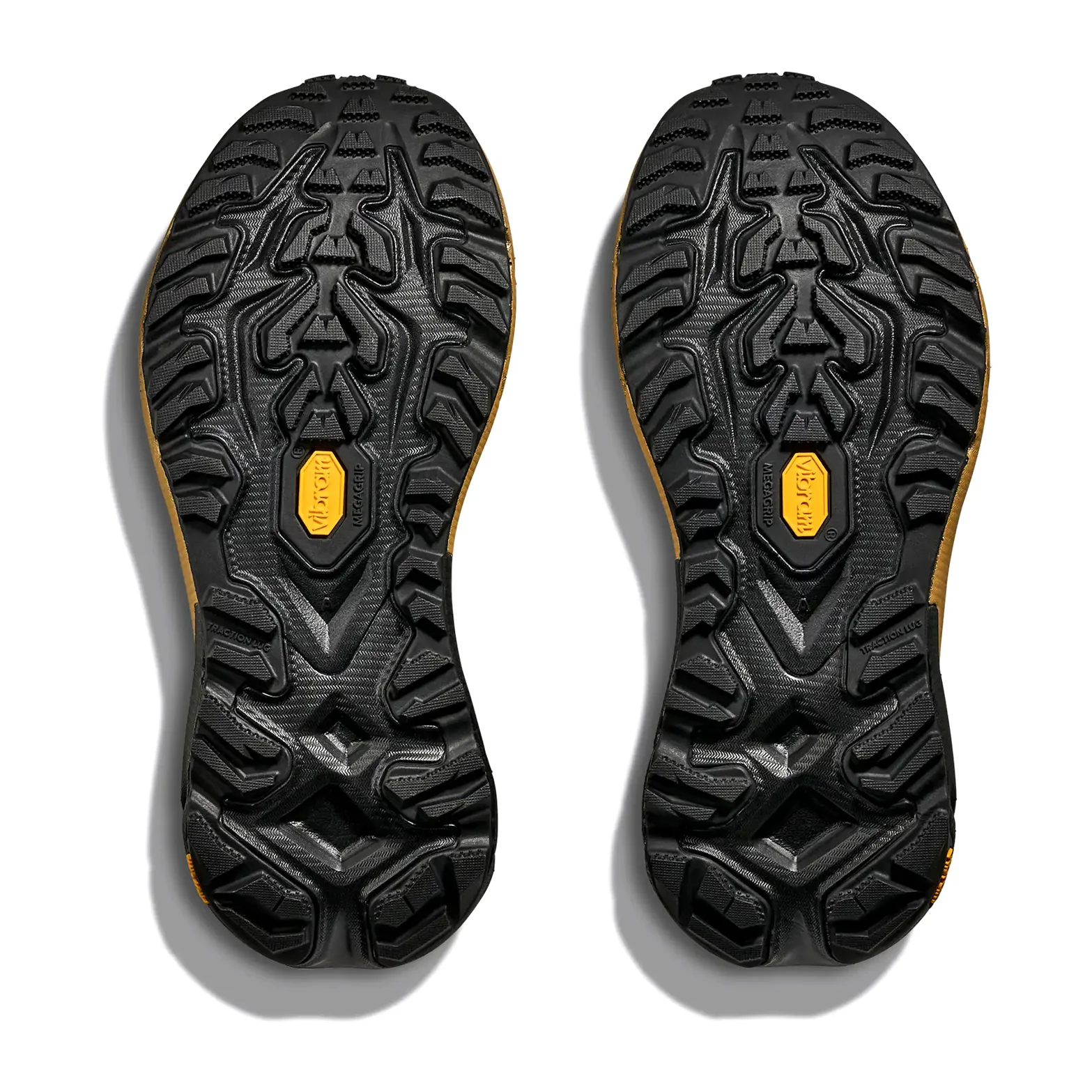 Women's Mafate 5 Koshi Tan-Tan Trail Running Shoes Black / Gold - Image 4