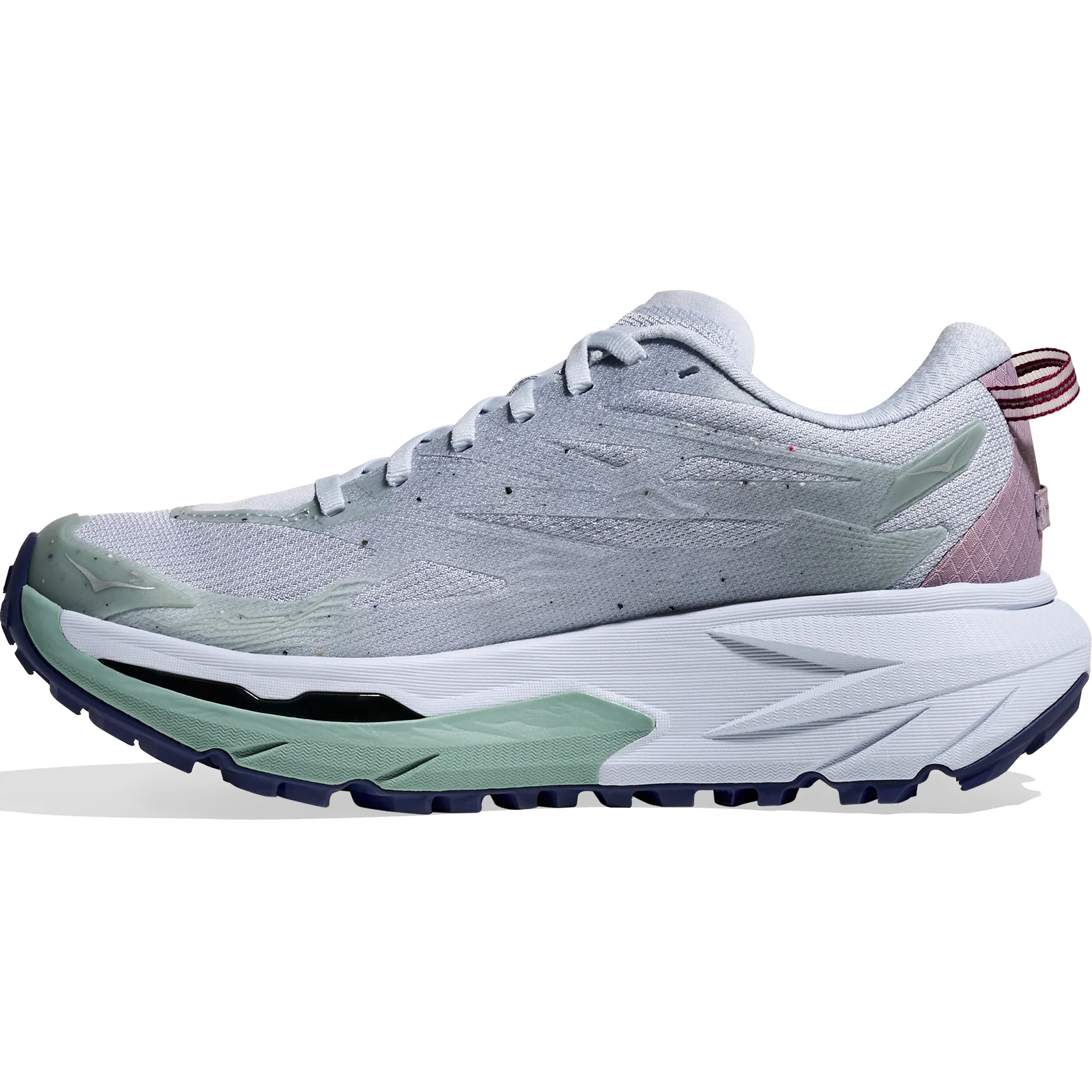 Women's Mafate 5 Trail Running Shoes Ambient Blue / Rosemary - Image 2