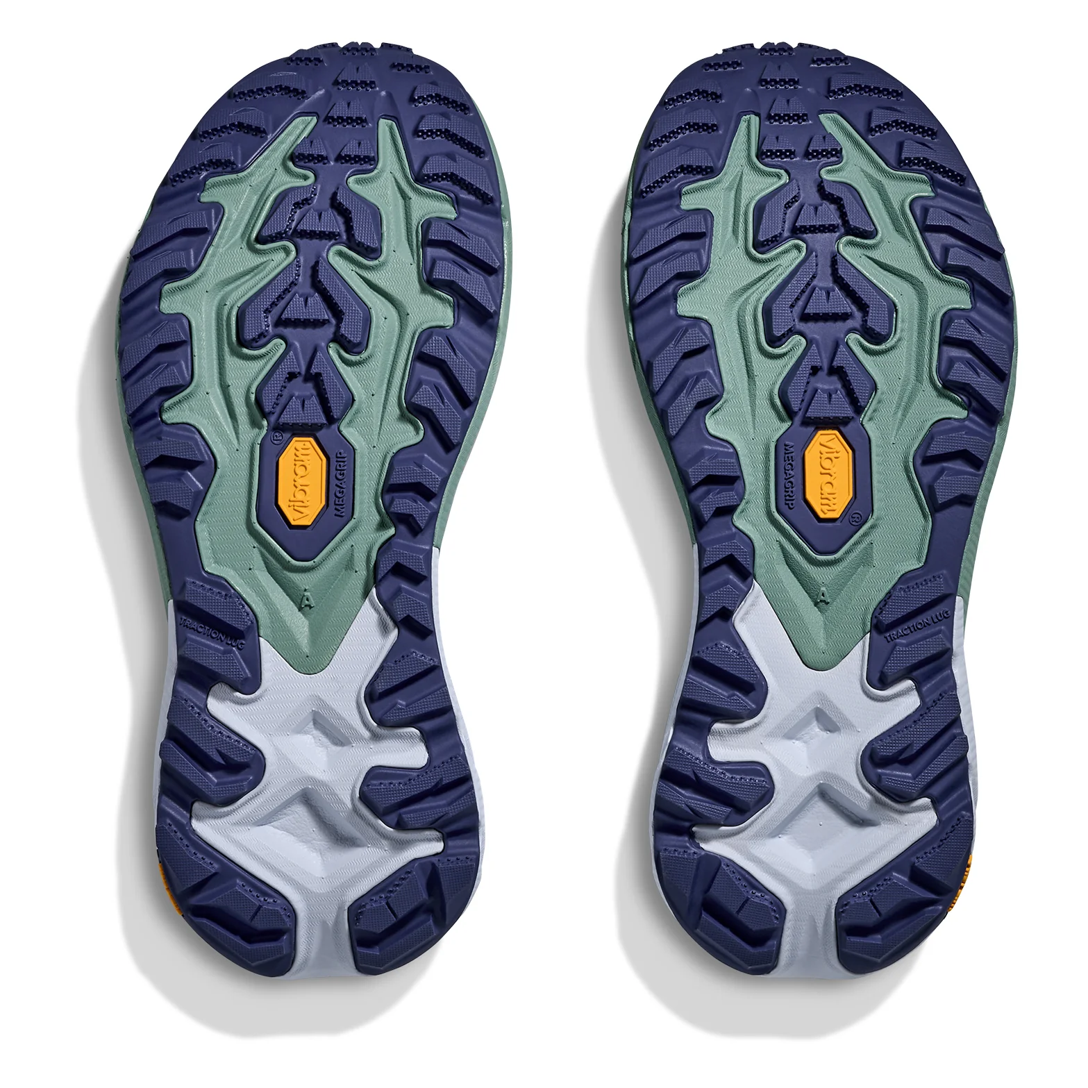 Women's Mafate 5 Trail Running Shoes Ambient Blue / Rosemary - Image 4