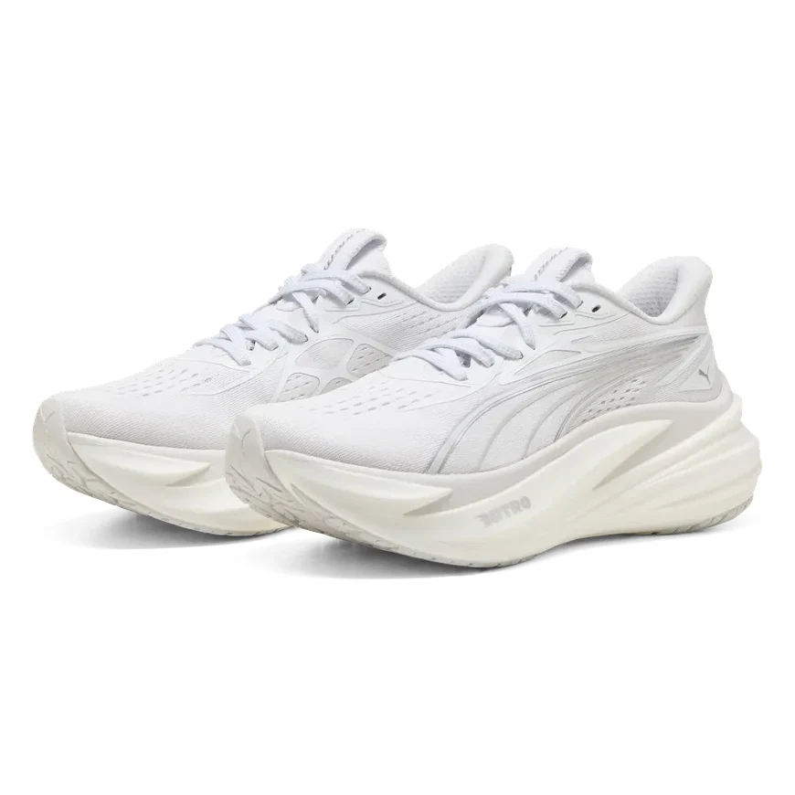 Women's MagMax NITRO 2 Running Shoes Puma White / Puma Silver - Image 4