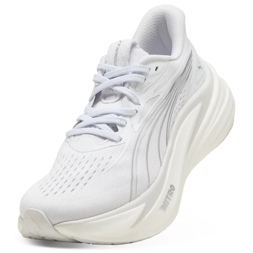 Women's MagMax NITRO 2 Running Shoes Puma White / Puma Silver - Image 5