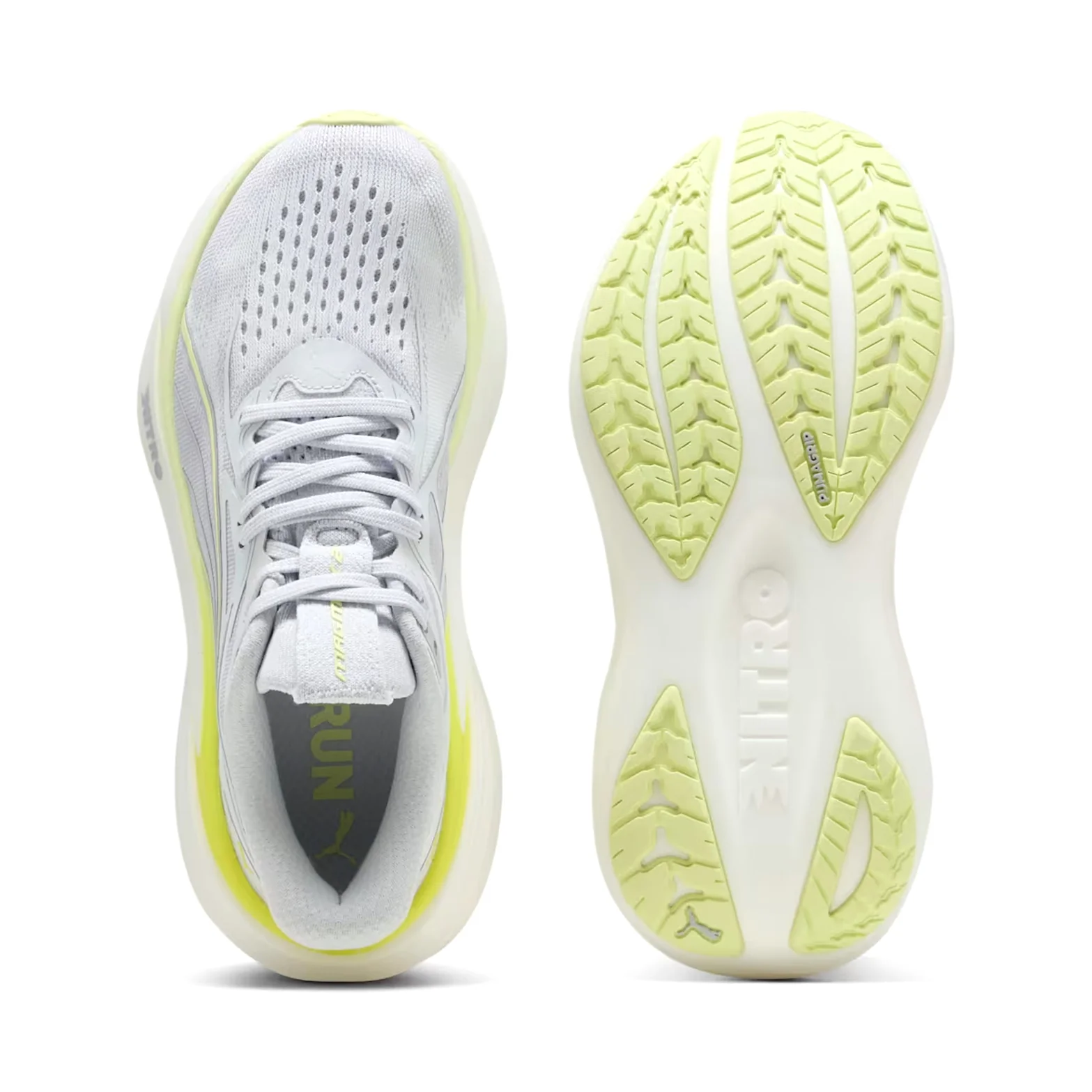 Women's MagMax NITRO 2 Running Shoes Silver Mist / Apple Spritz - Image 3