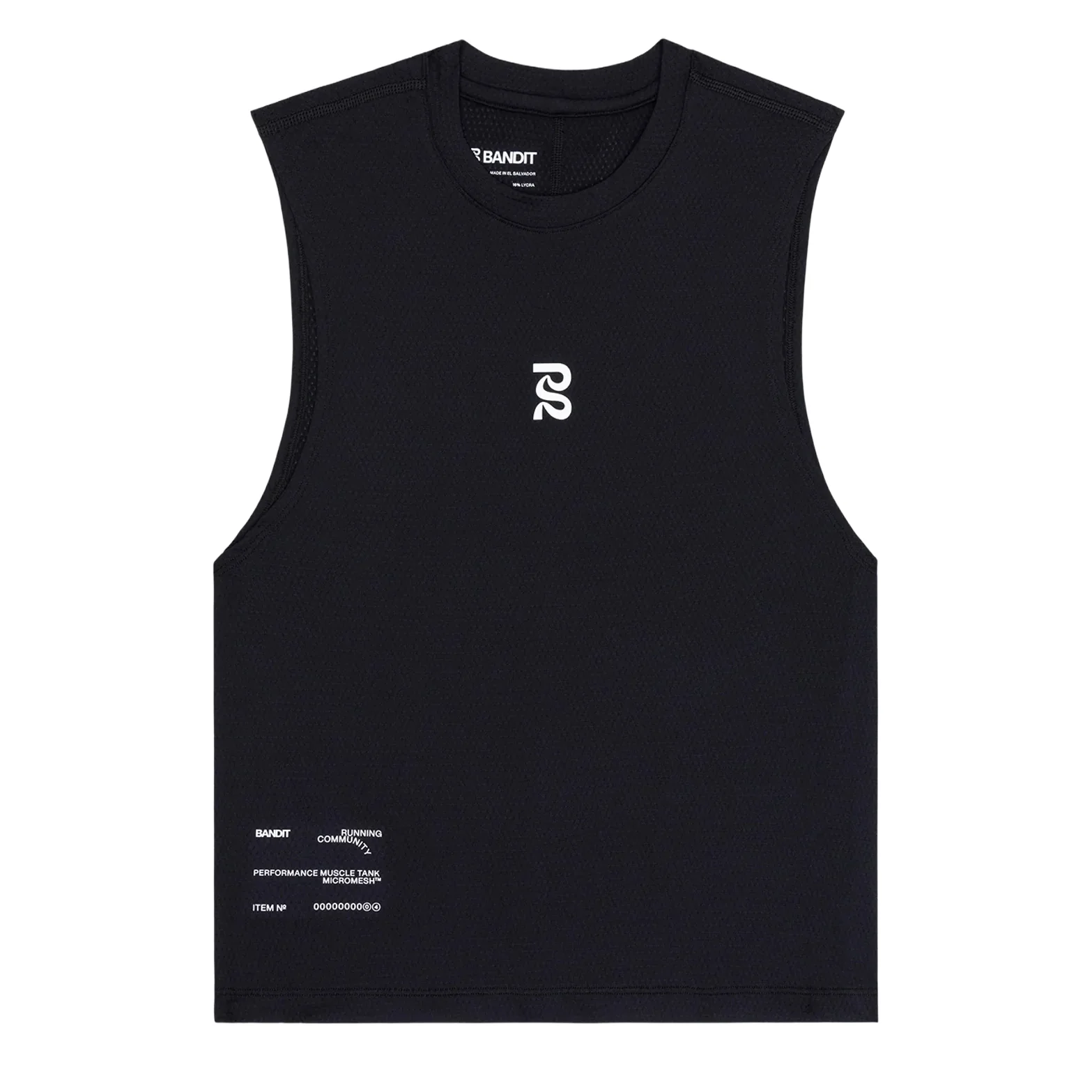 Women's Micromesh Run Tank Black
