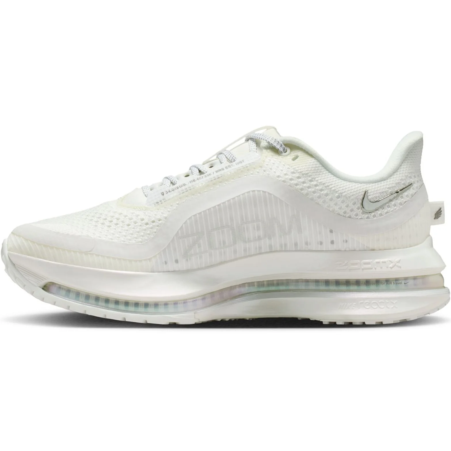 Women's Pegasus Premium ESS Running Shoes Summit White / Pure Platinum - Image 2