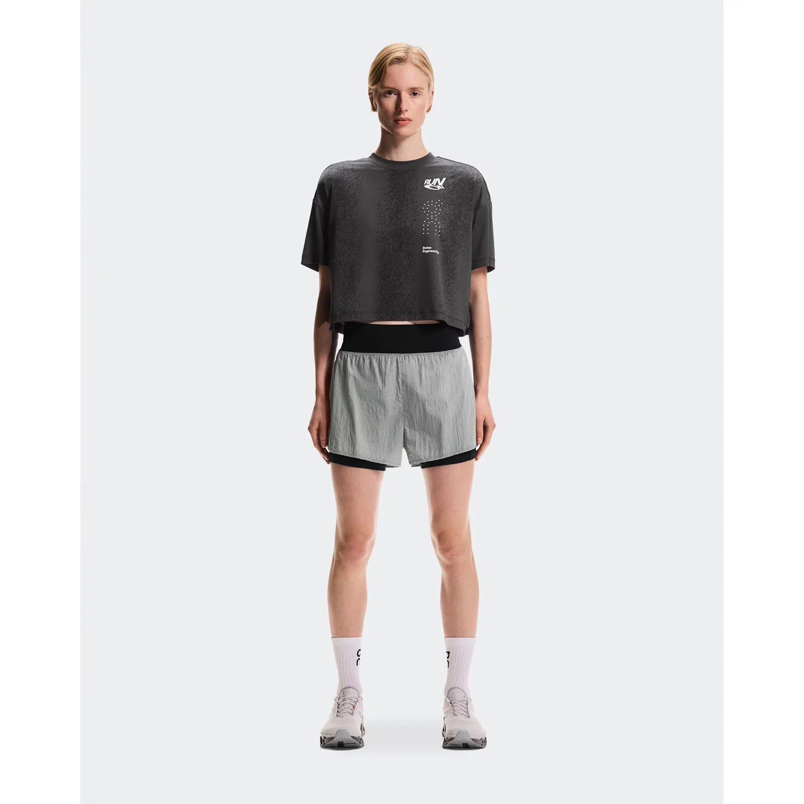 Women's Performance Volt Shorts Glacier - Image 5