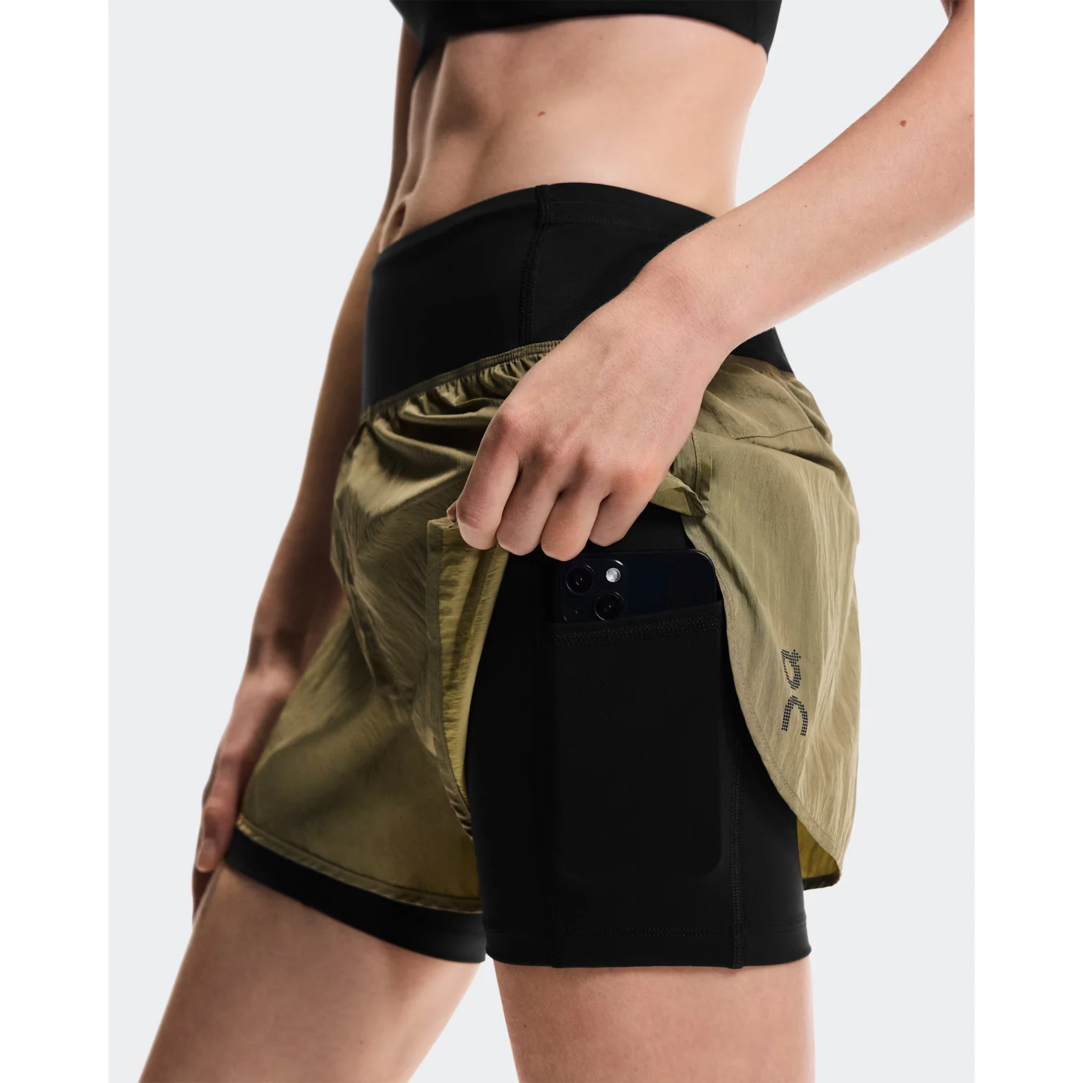 Women's Performance Volt Shorts Safari - Image 4