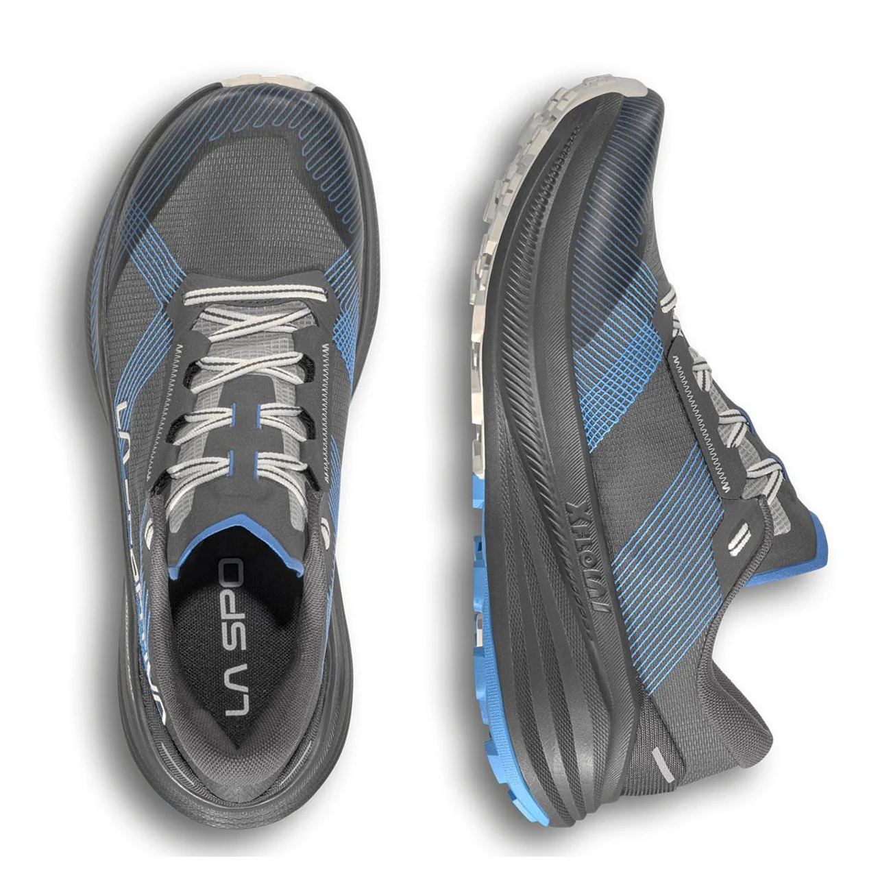 Women's Prodigio Max Trail Running Shoes Grey / Chalk - Image 4