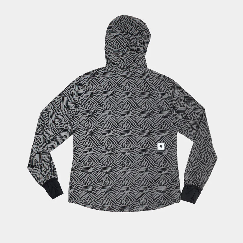 Women's Reflective Blaze Jacket Black AOP - Image 3