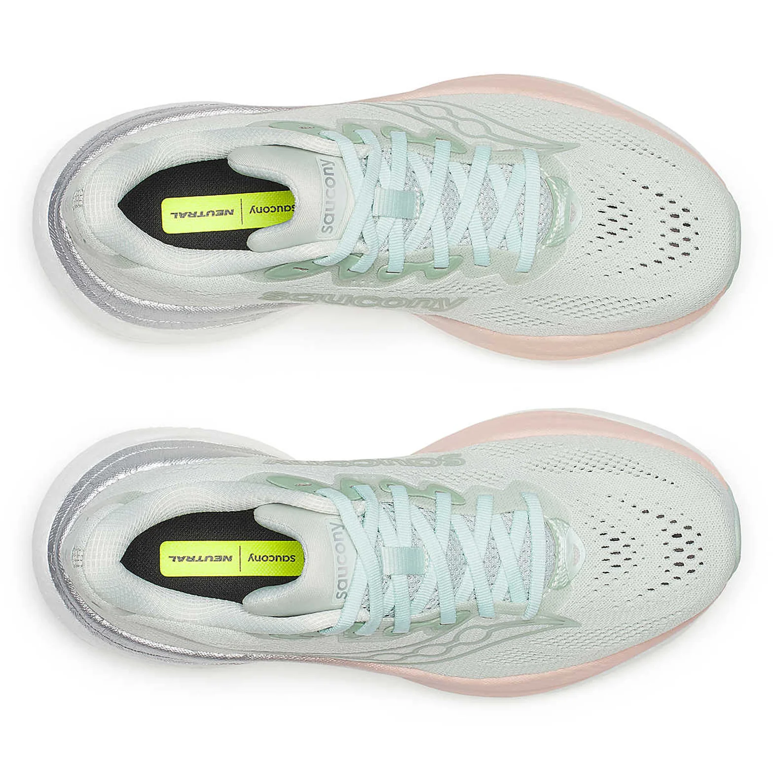 Women's Ride 19 Running Shoes Mist / Cameo - Image 3