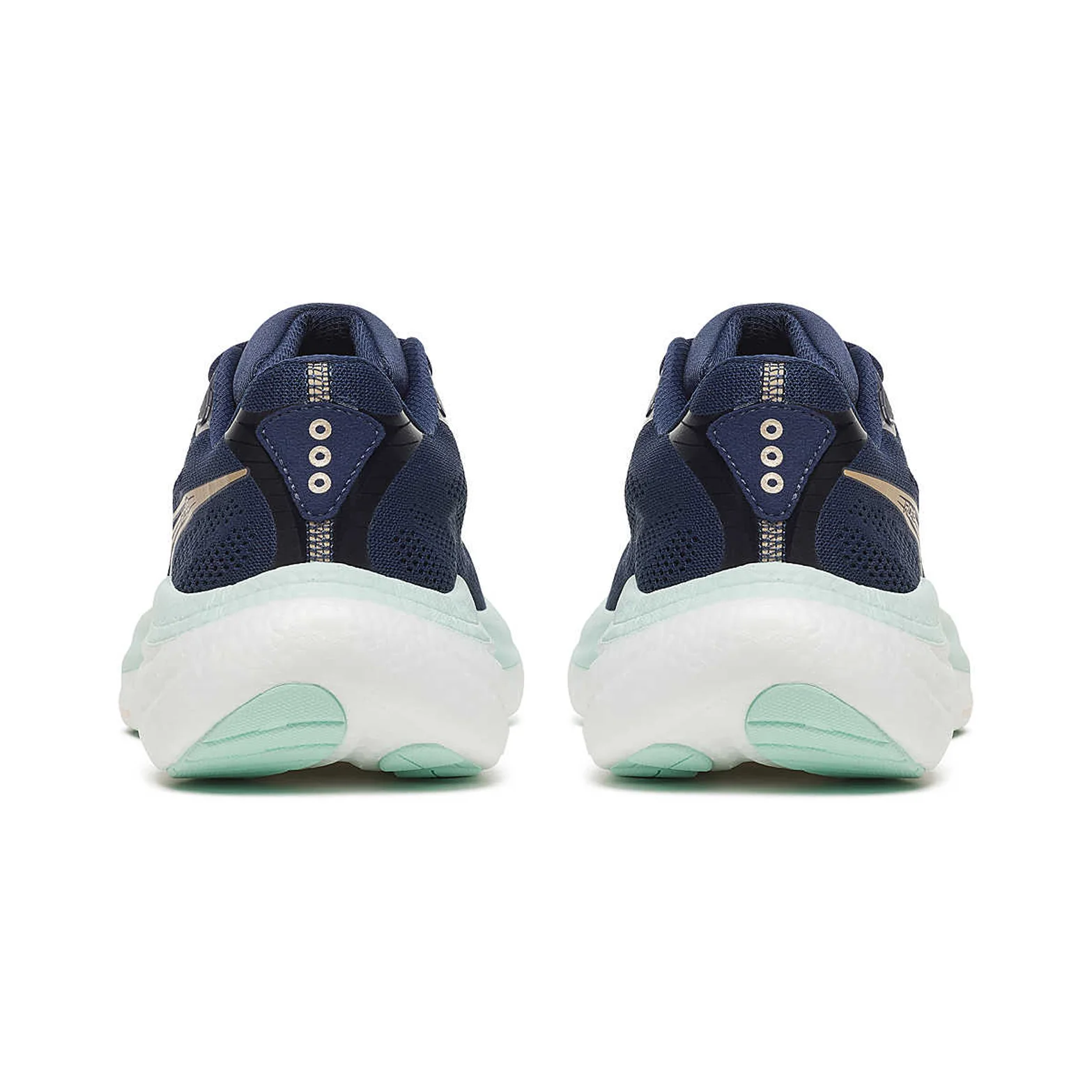 Women's Ride 19 Running Shoes Navy / Aqua - Image 5