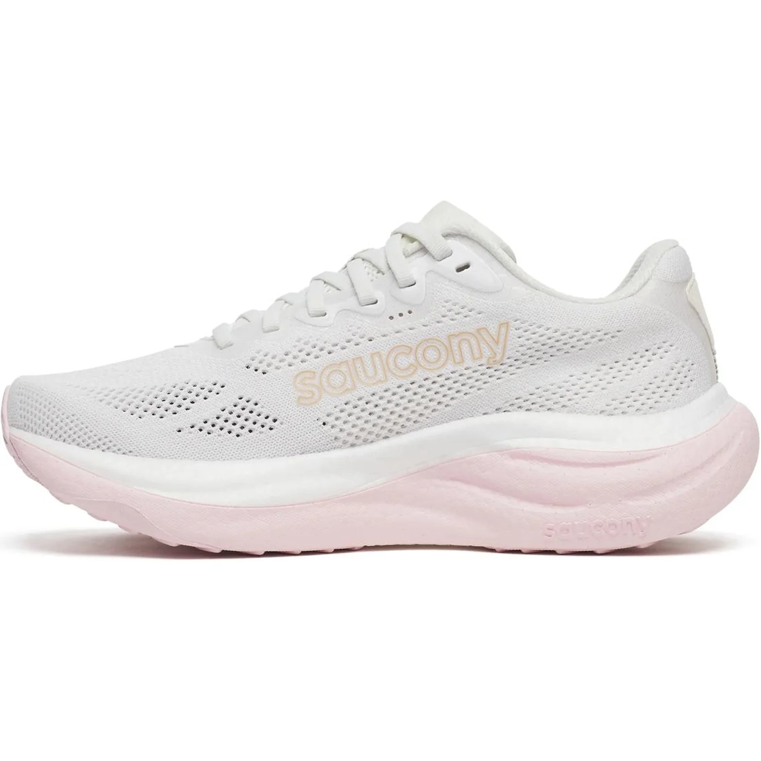 Women's Ride 19 Running Shoes White / Silk - Image 2