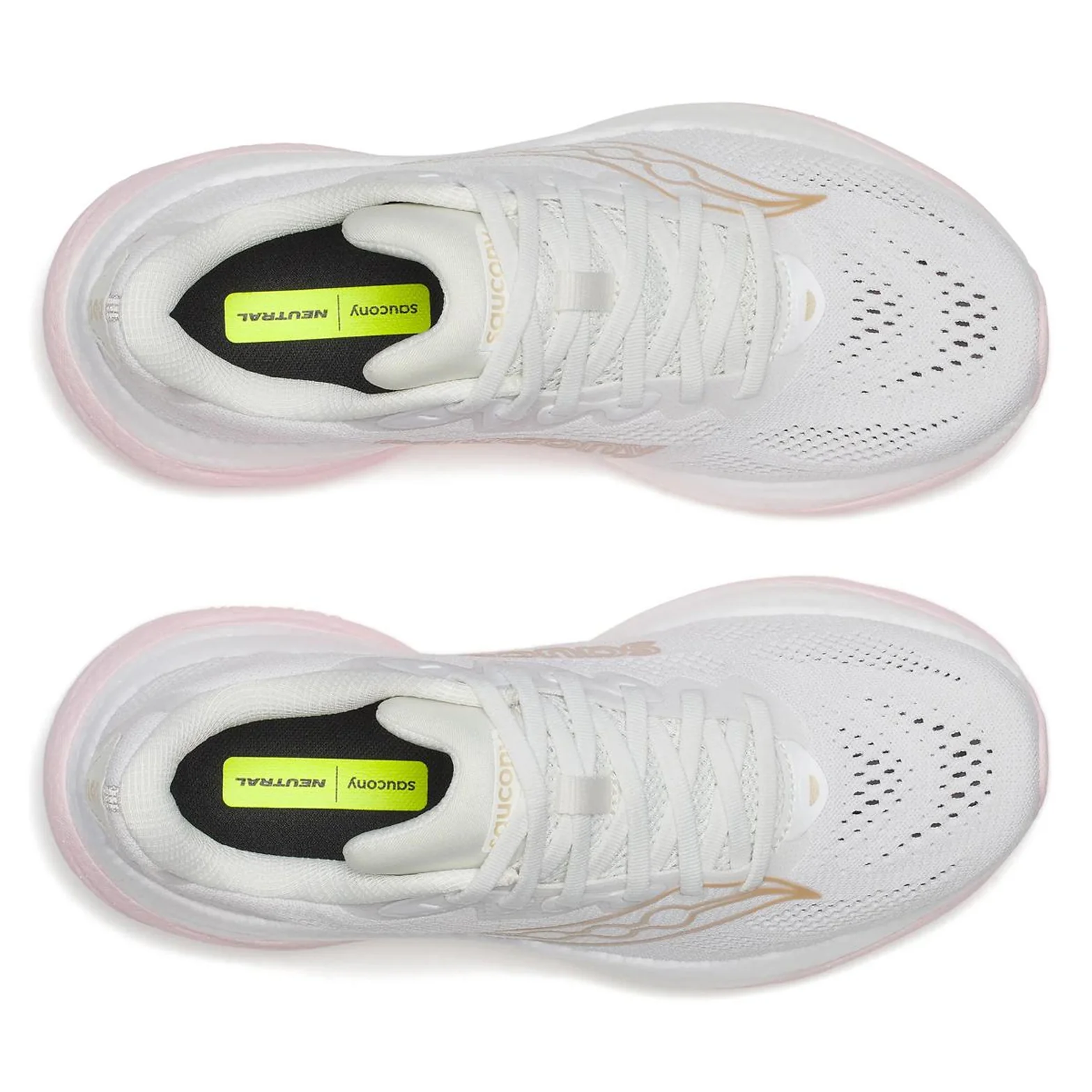 Women's Ride 19 Running Shoes White / Silk - Image 3