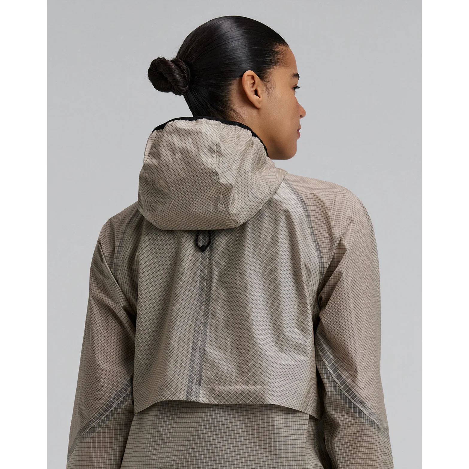 Women's VeloRip Ultralight Windproof Jacket Oatmeal - Image 3