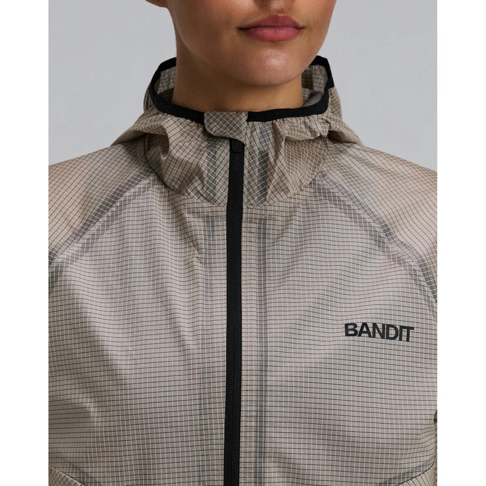 Women's VeloRip Ultralight Windproof Jacket Oatmeal - Image 4