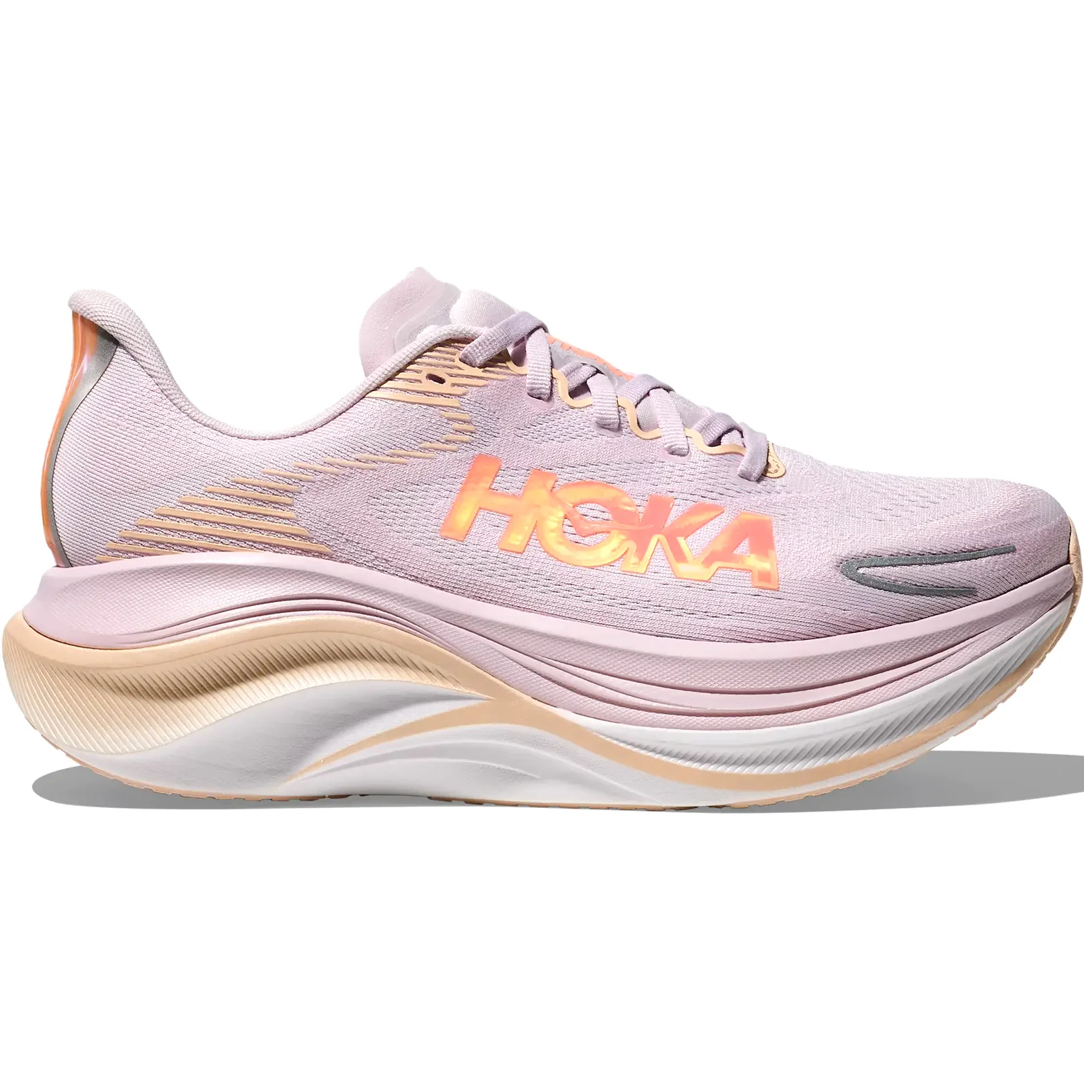 Women's Skyward X 2 Running Shoes Lilac Cream / Tangerine Glow