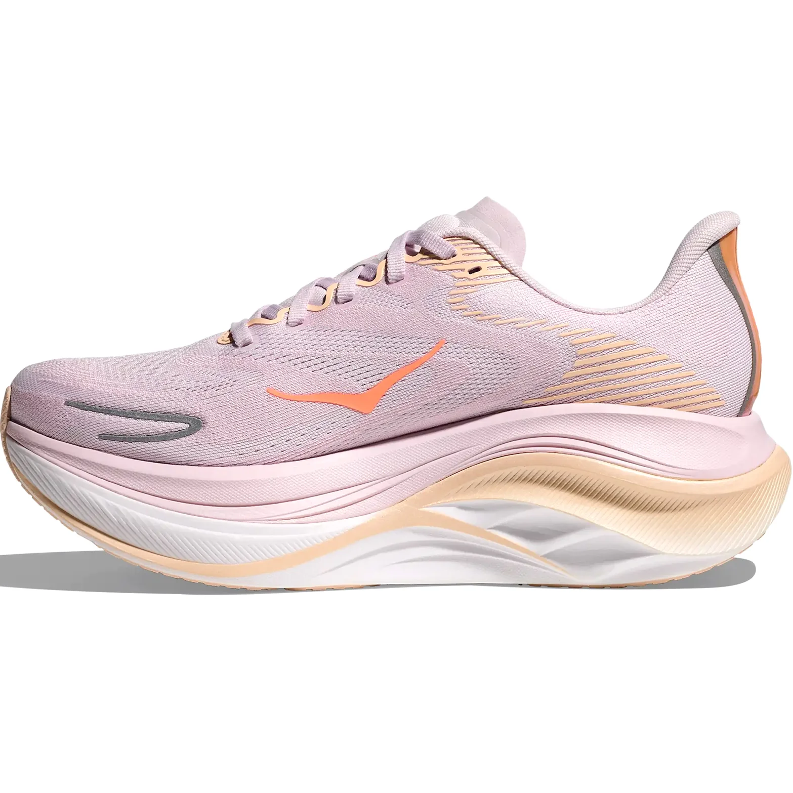 Women's Skyward X 2 Running Shoes Lilac Cream / Tangerine Glow - Image 2