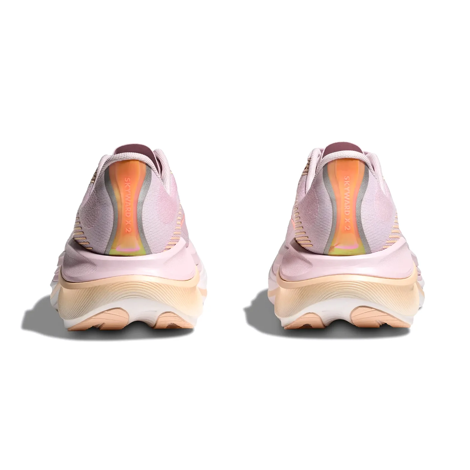Women's Skyward X 2 Running Shoes Lilac Cream / Tangerine Glow - Image 5