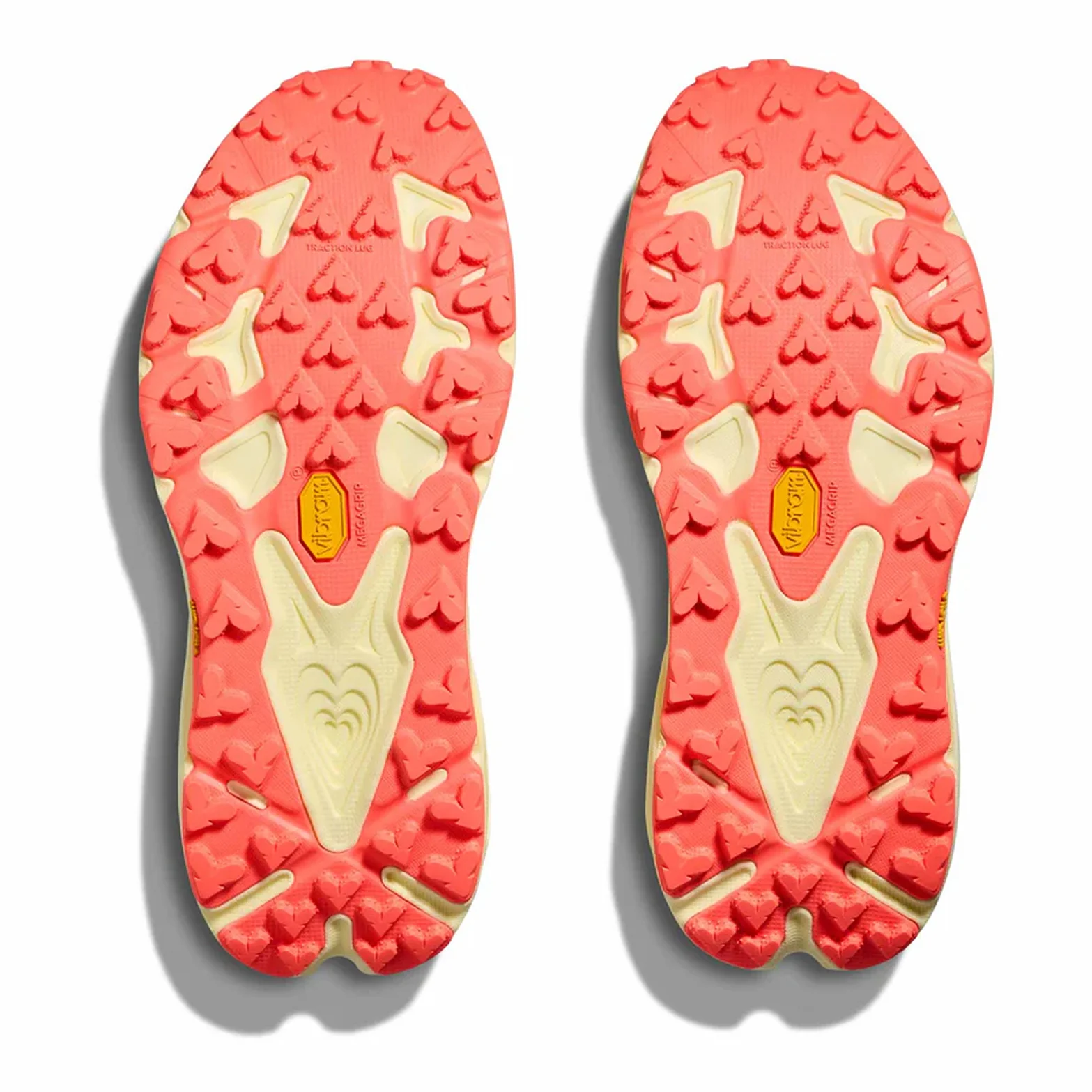 Women's Speedgoat 7 Trail Running Shoes Vintage Yellow / Neon Flame - Image 4