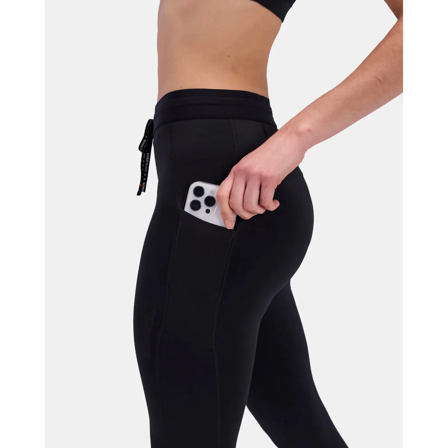 Women's Brushed Stamina Cold Weather Tights Black - Image 2