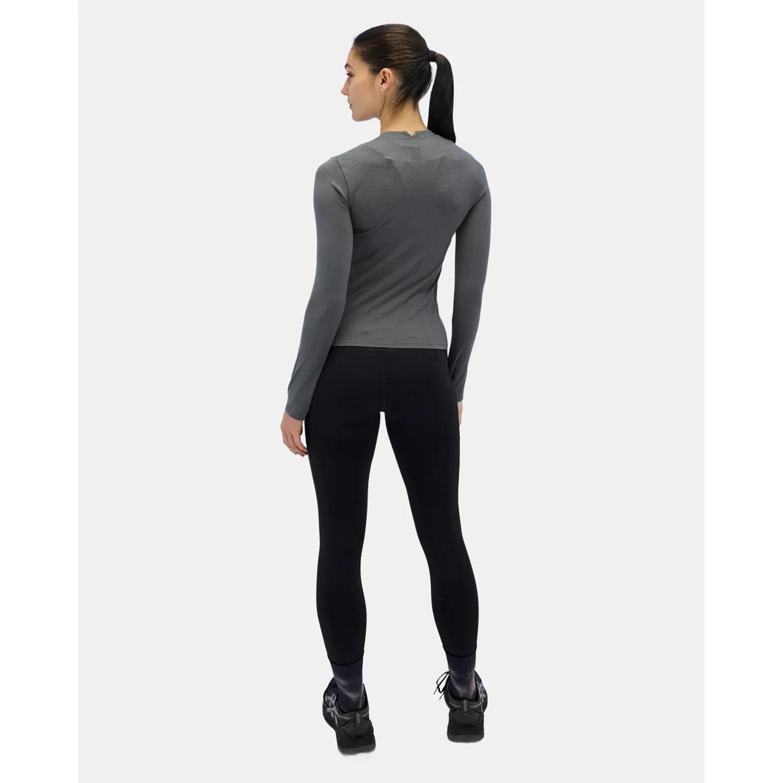 Women's Brushed Stamina Cold Weather Tights Black - Image 8