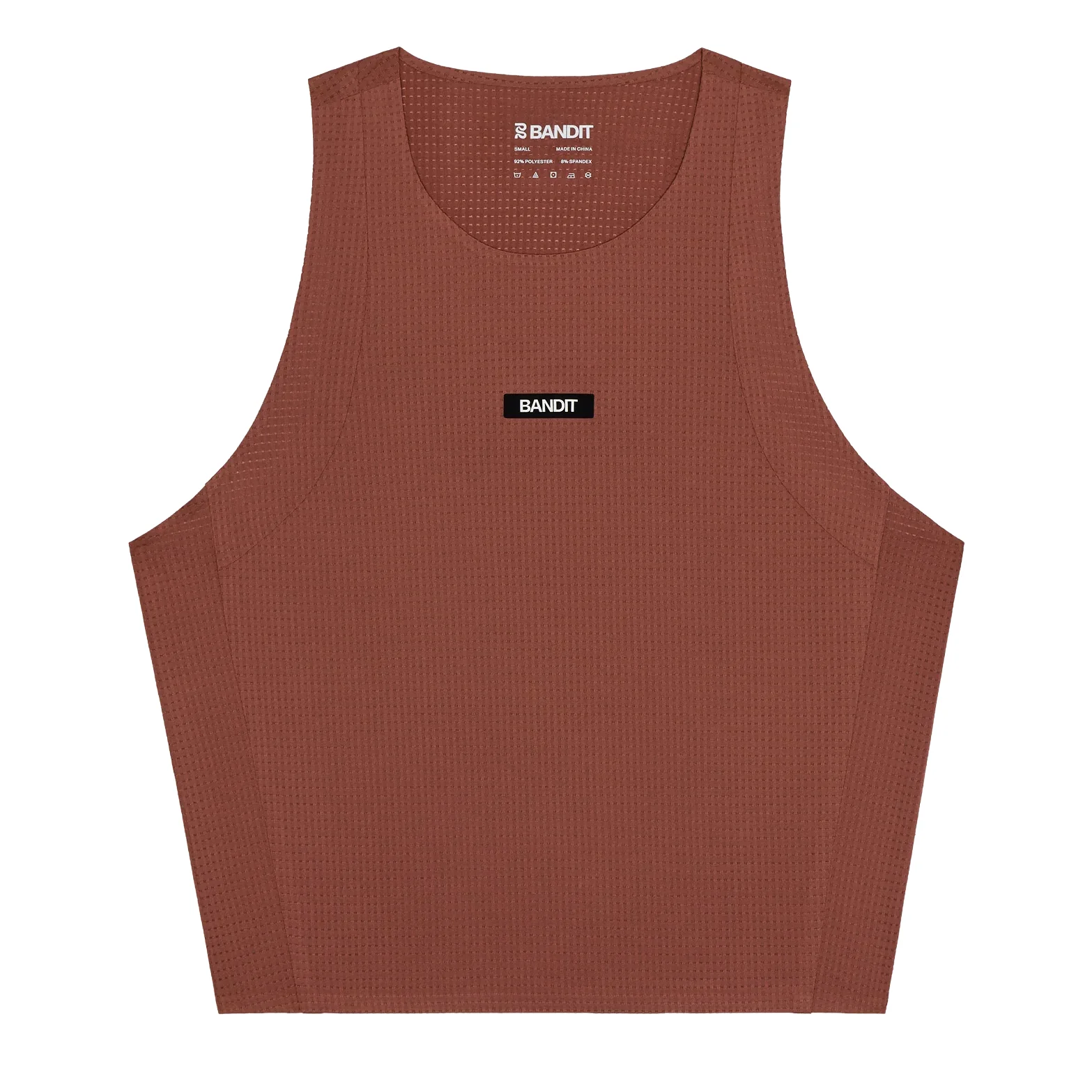 Women's GeoMesh Race Singlet Mahogany