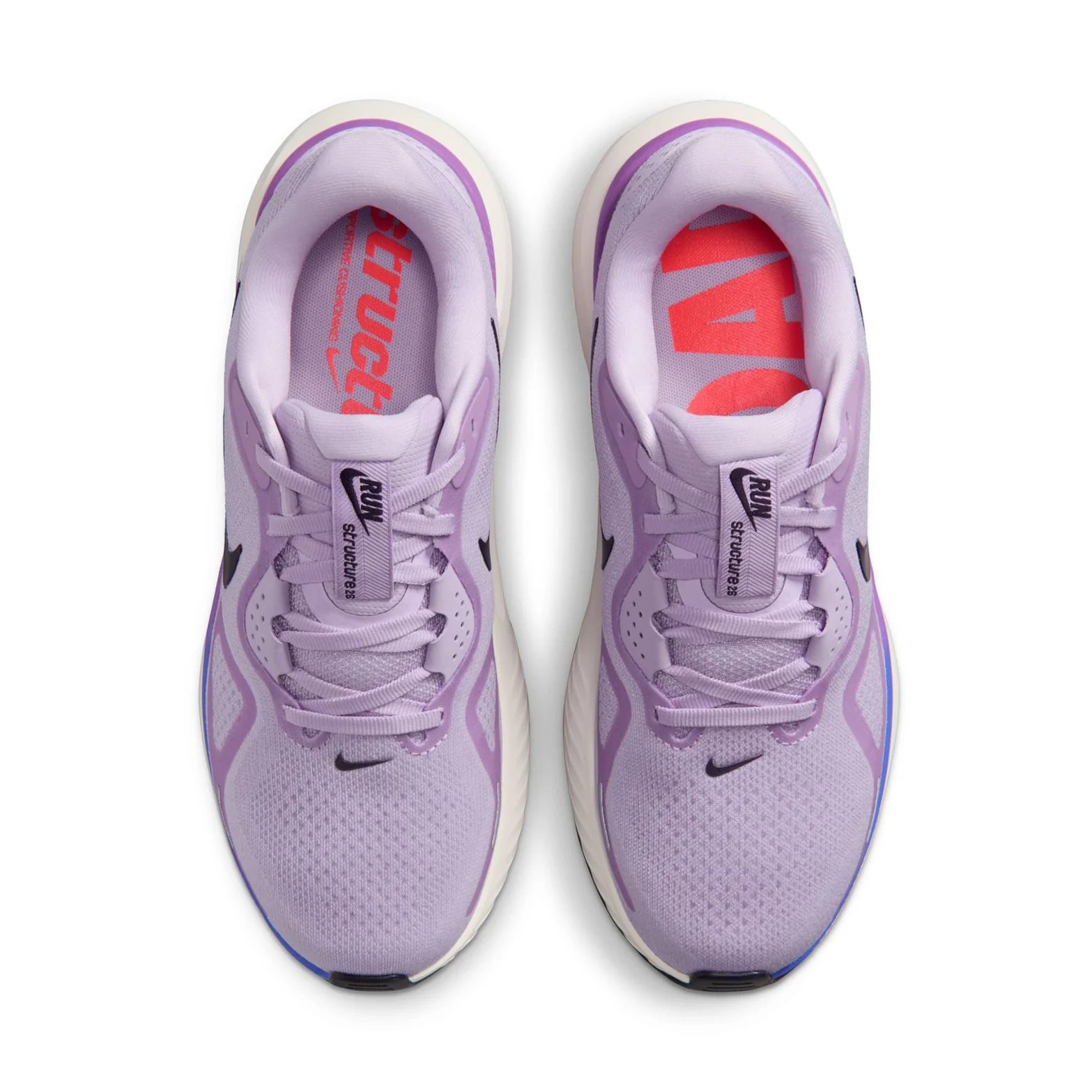 Women's Structure 26 Running Shoes Violet Mist / Bright Violet / Sapphire / Cave Purple - Image 3