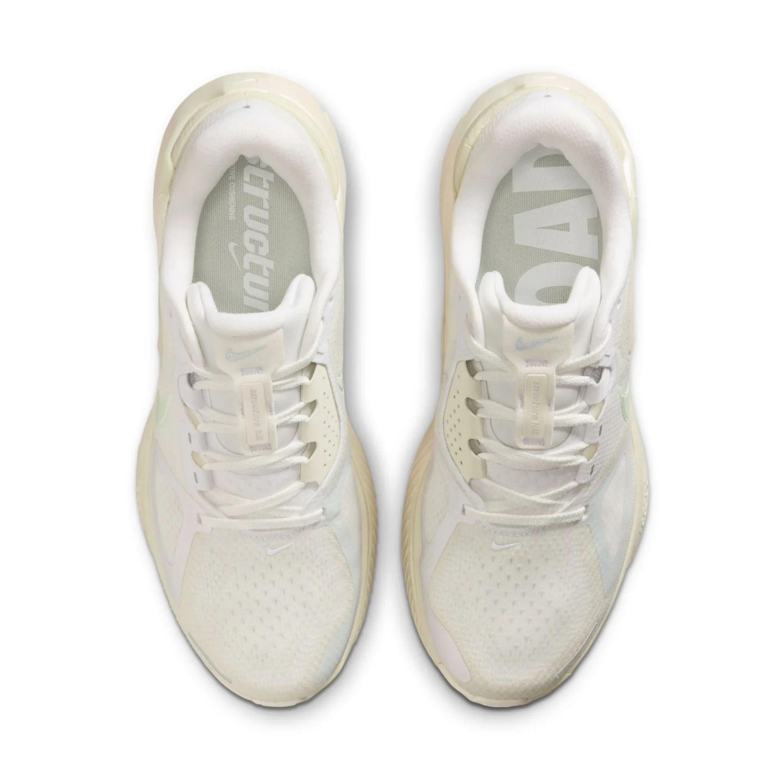 Women's Structure Plus ESS Running Shoes White / Sail / Sea Glass / White - Image 3