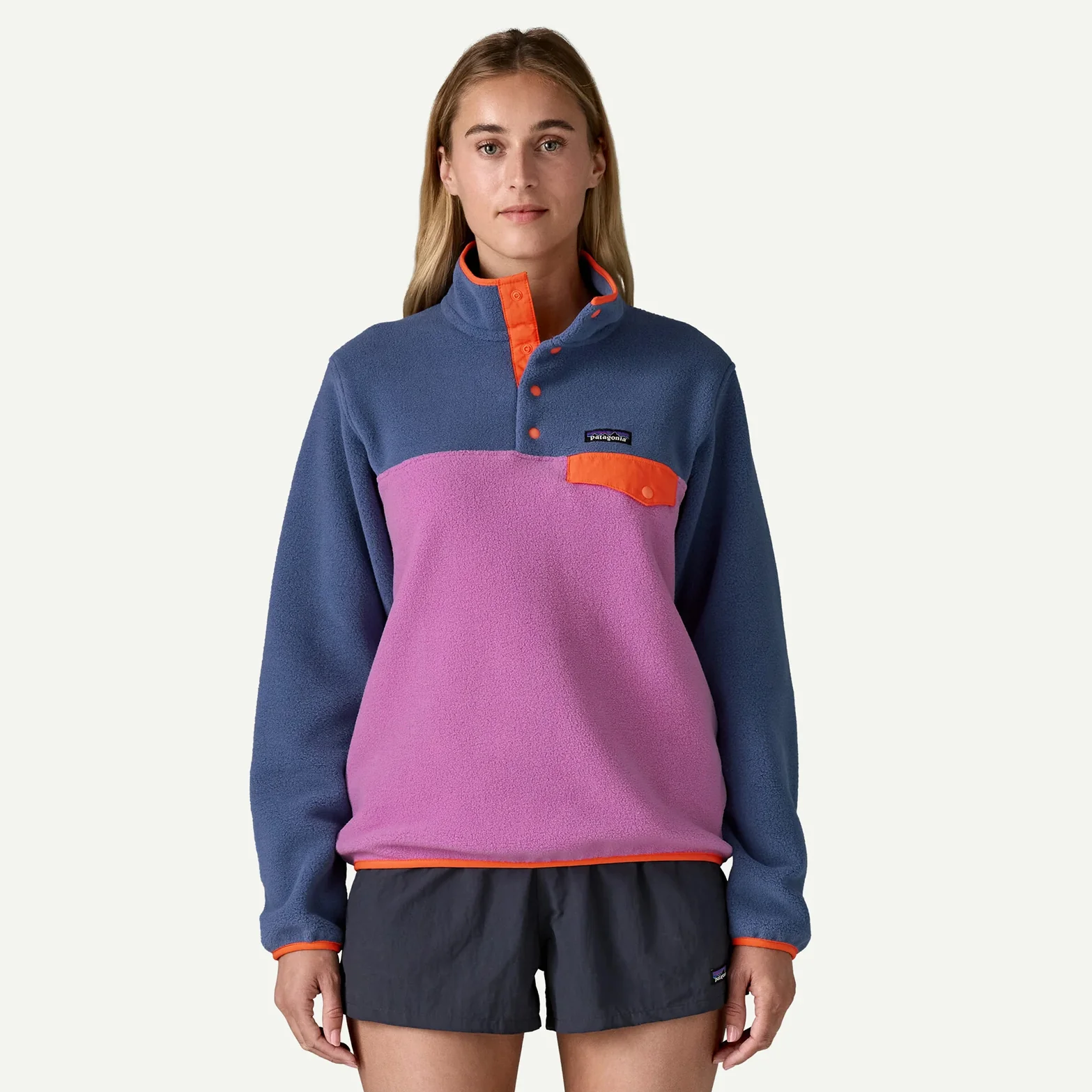Women's Synchilla Snap-T Fleece Pullover Brisk Purple - Image 2
