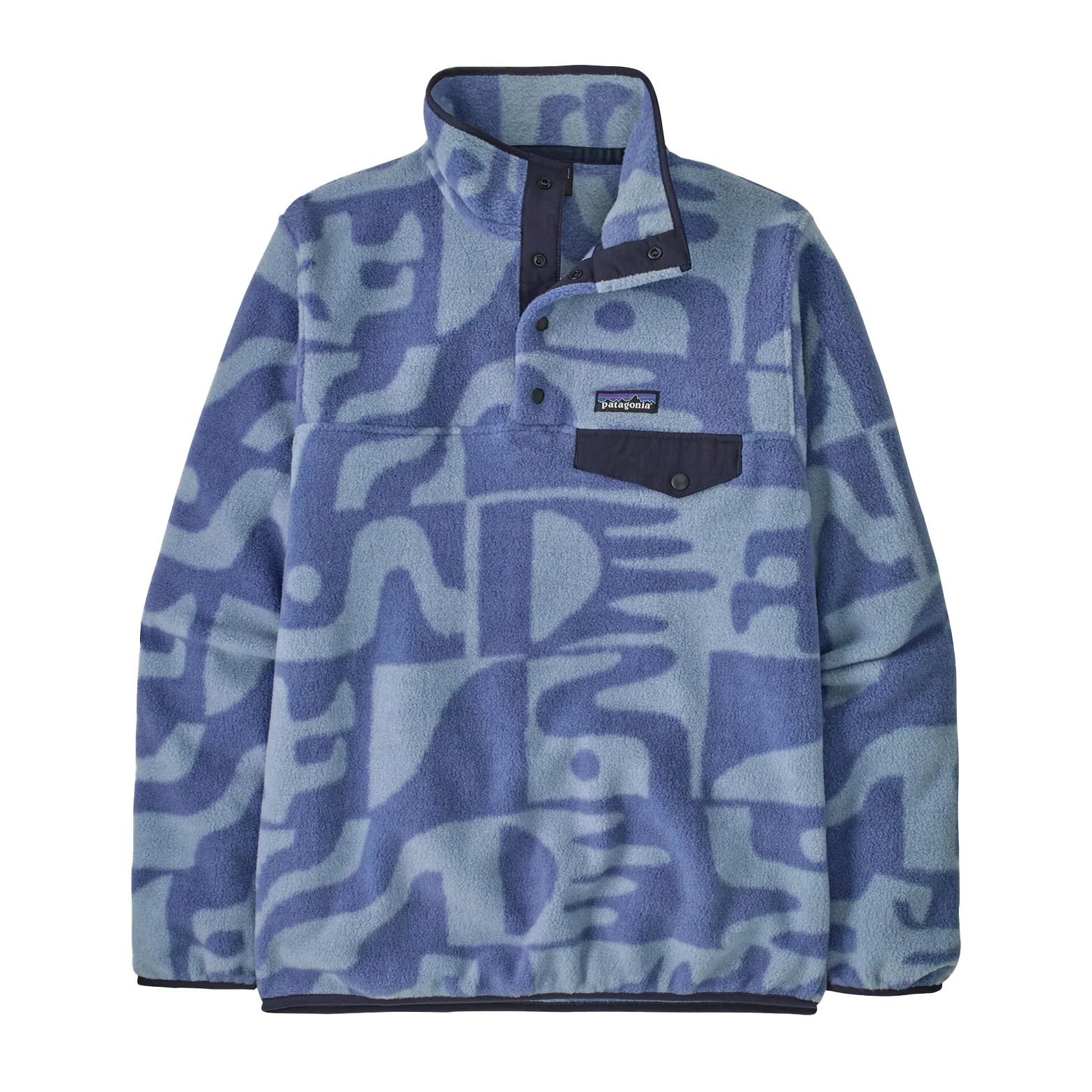 Women's Synchilla Snap-T Fleece Pullover Mother Tree / Barnacle Blue