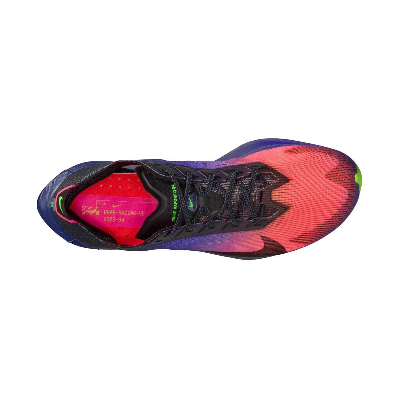 Women's Vaporfly 4 GLAM Running Shoes Dark Obsidian / Purple Dynasty / Black - Image 3