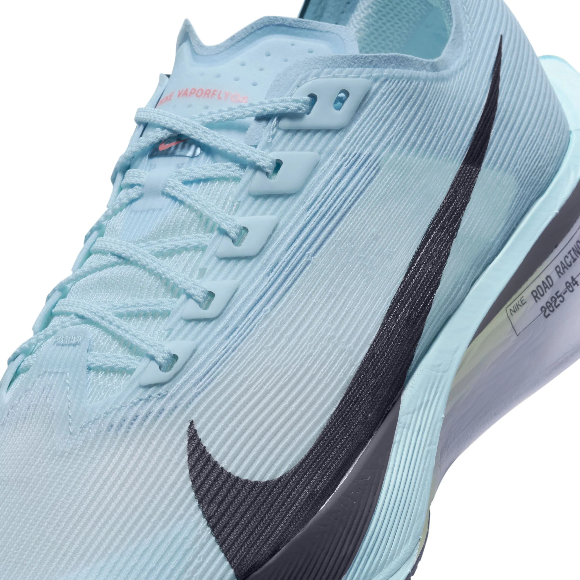 Women's Vaporfly 4 Running Shoes Glacier Blue / Blue Tint / Amethyst Tint / Gridiron - Image 7