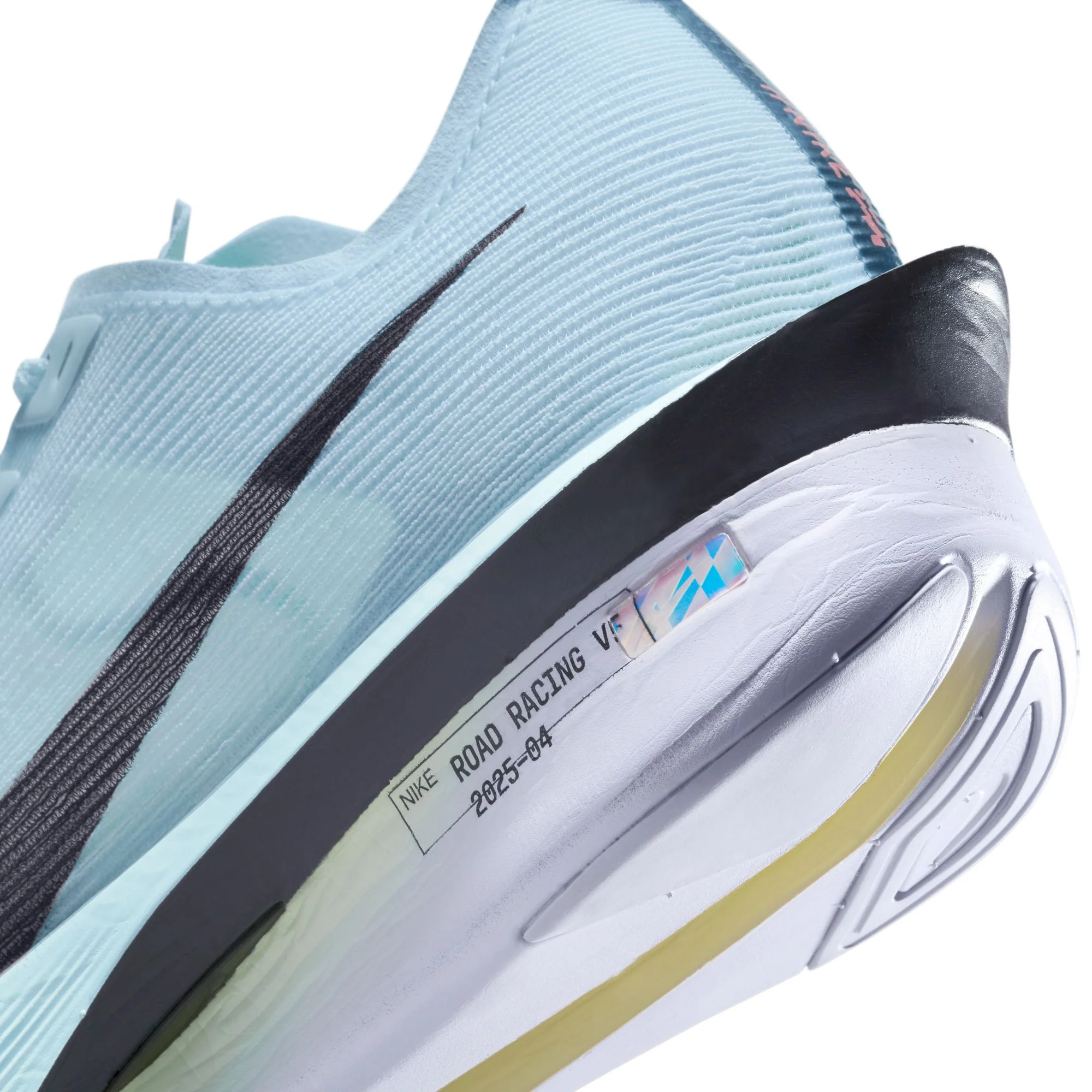 Women's Vaporfly 4 Running Shoes Glacier Blue / Blue Tint / Amethyst Tint / Gridiron - Image 8