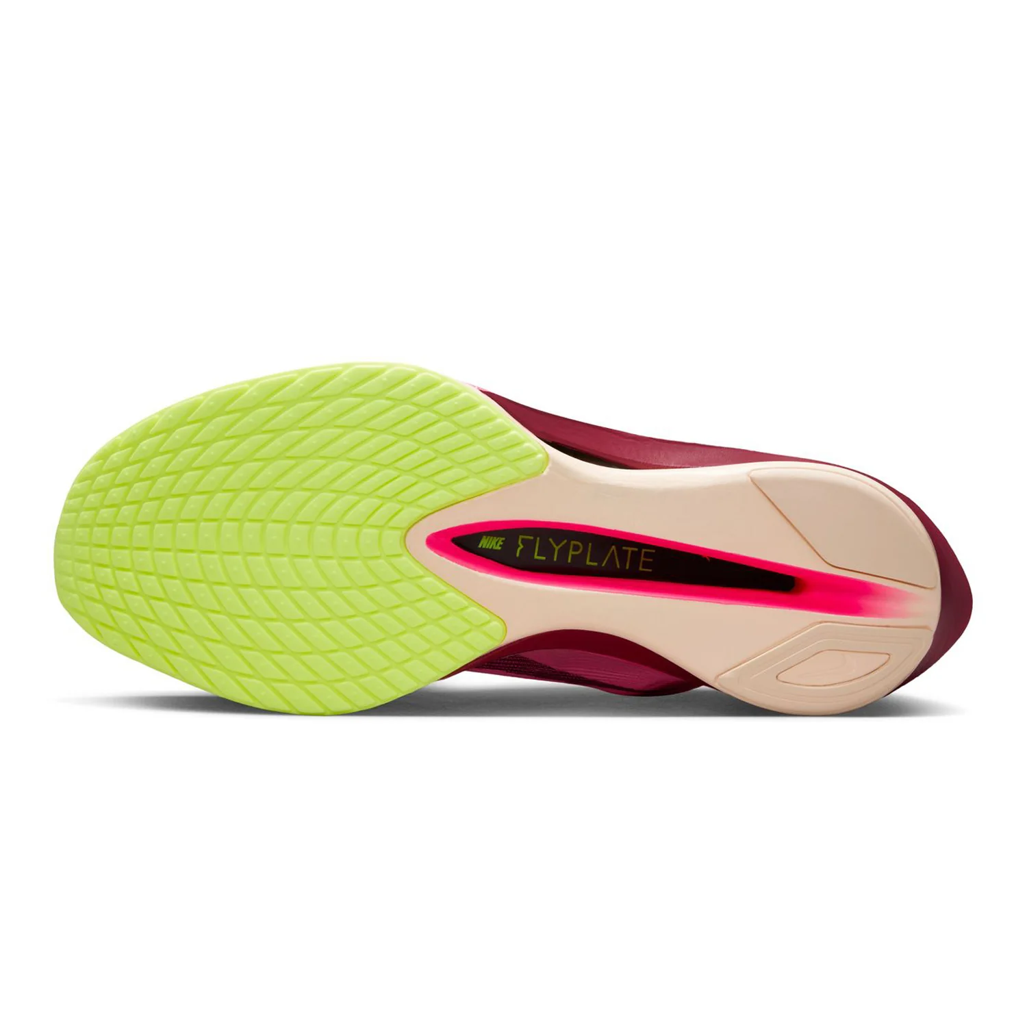 Women's Vaporfly 4 Running Shoes Pink Spell / Bordeaux / Hyper Pink - Image 4