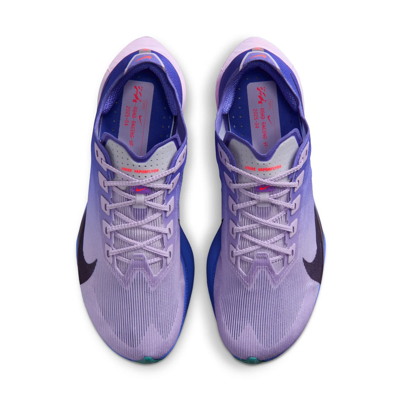 Women's Vaporfly 4 Running Shoes Violet Mist / Persian Violet / Hot Lava / Purple Dynasty - Image 3