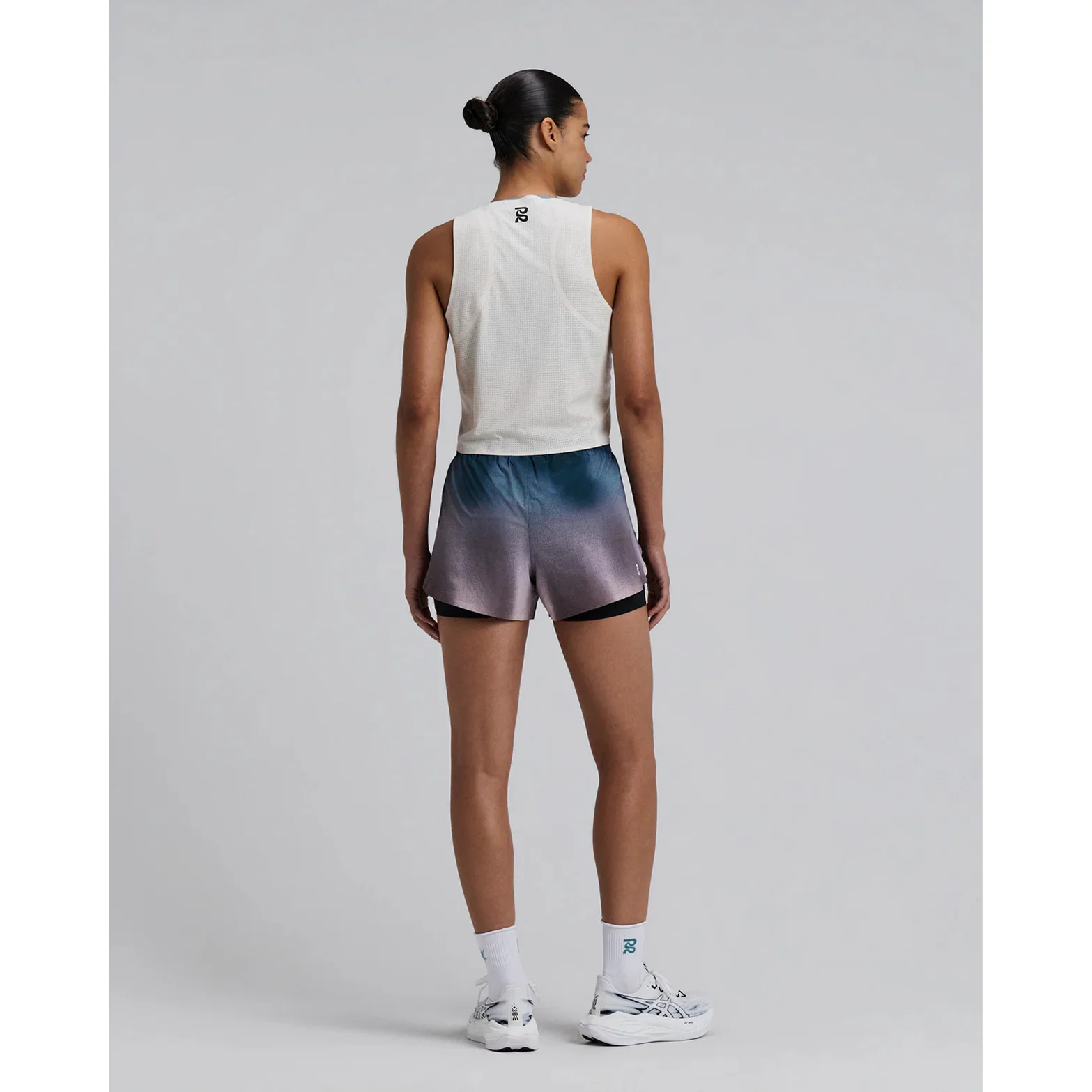Women's Vento 2-in-1 Run Short Flow State Aegean Multi - Image 7
