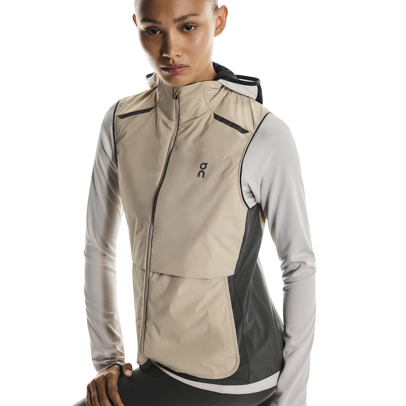 Women's Weather Vest Desert / Eclipse - Image 5