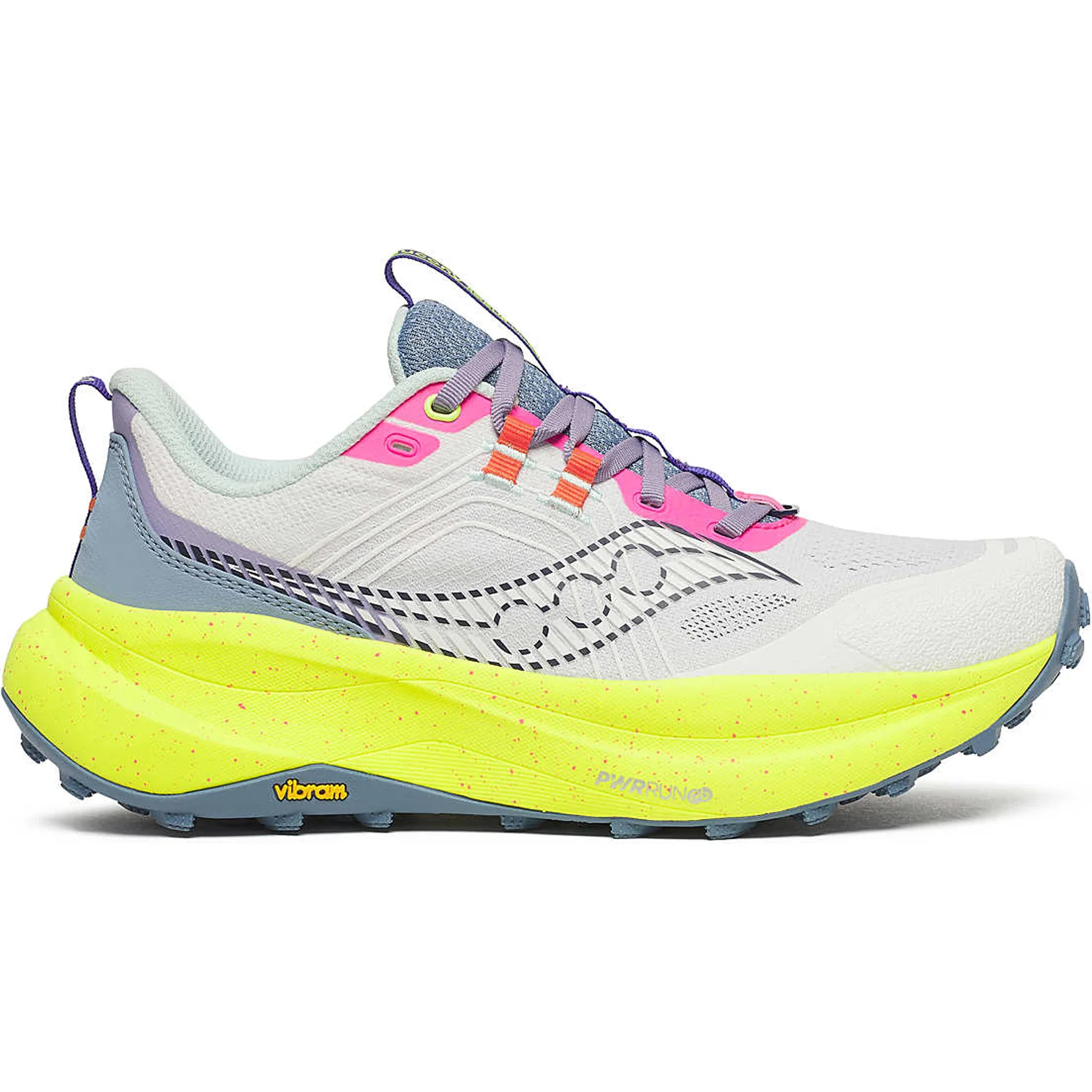 Women's Xodus Ultra 4 Trail Running Shoes White / Citron