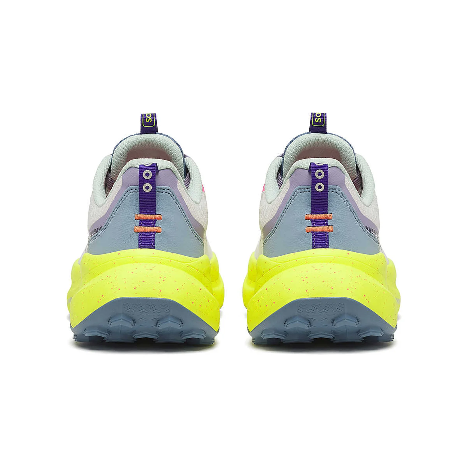 Women's Xodus Ultra 4 Trail Running Shoes White / Citron - Image 5