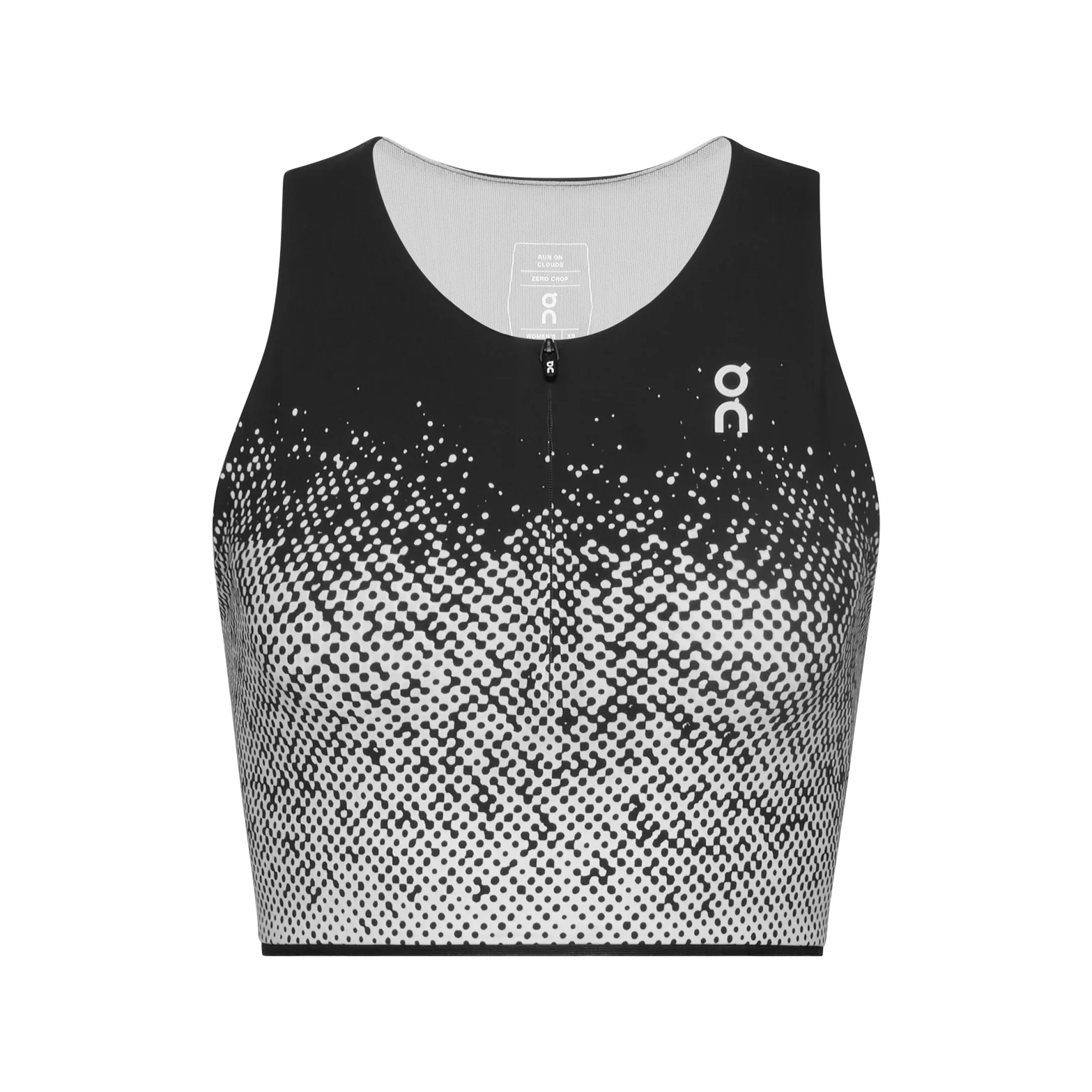 Women's Zero Crop White / Black