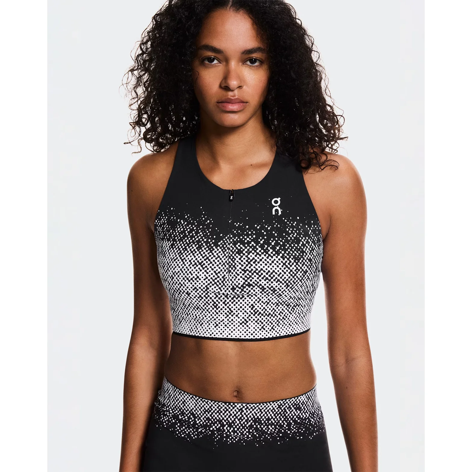Women's Zero Crop White / Black - Image 2