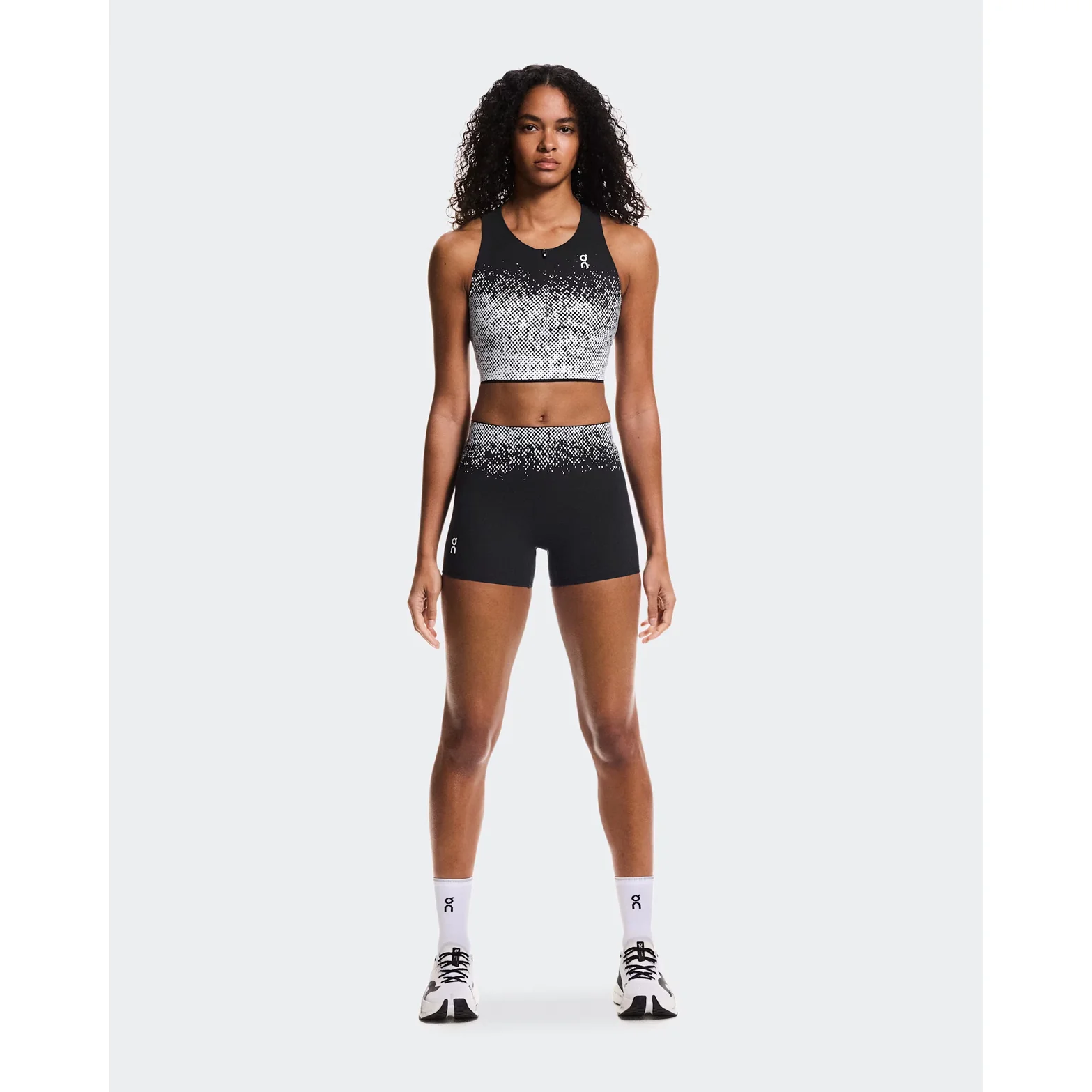 Women's Zero Crop White / Black - Image 4